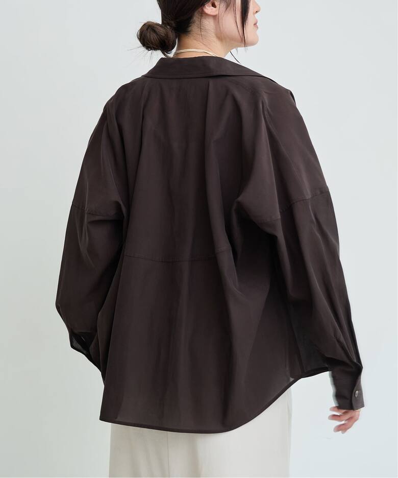 IENA LA BOUCLE フィブリルシアーシャツ（シャツ／ブラウス）｜IENA 
