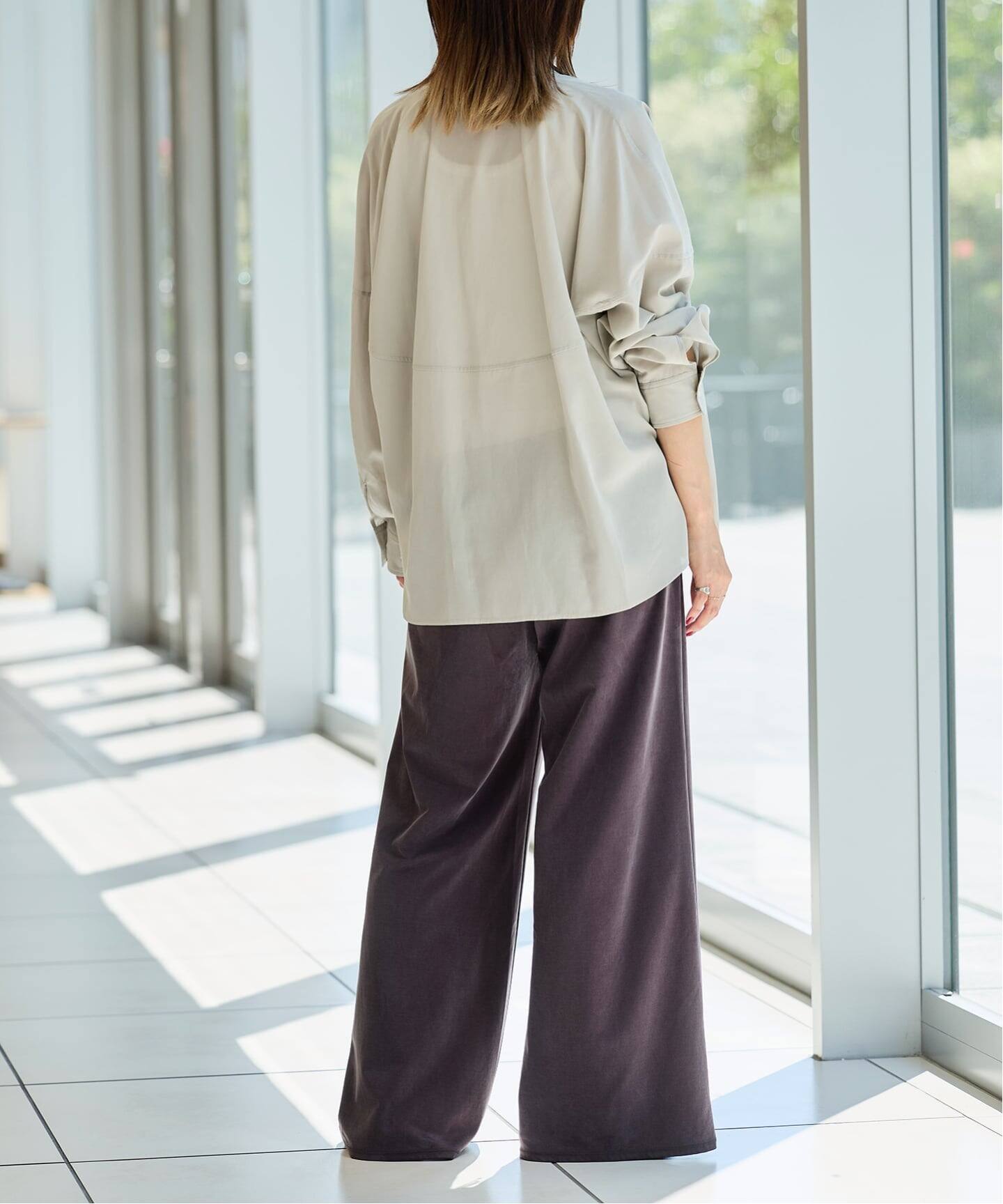 IENA LA BOUCLE フィブリルシアーシャツ（シャツ／ブラウス）｜IENA 