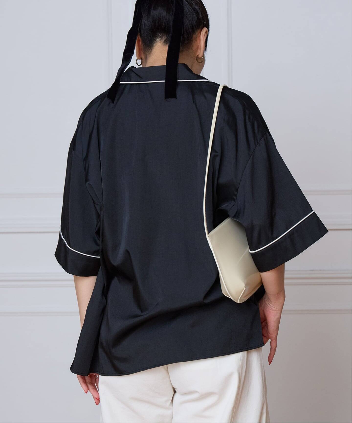 IENA LA BOUCLE コーマサテン スモックシャツ IENA(イエナ)の「IENA LA BOUCLE コーマサテン スモックシャツ◇」 - PARTE
