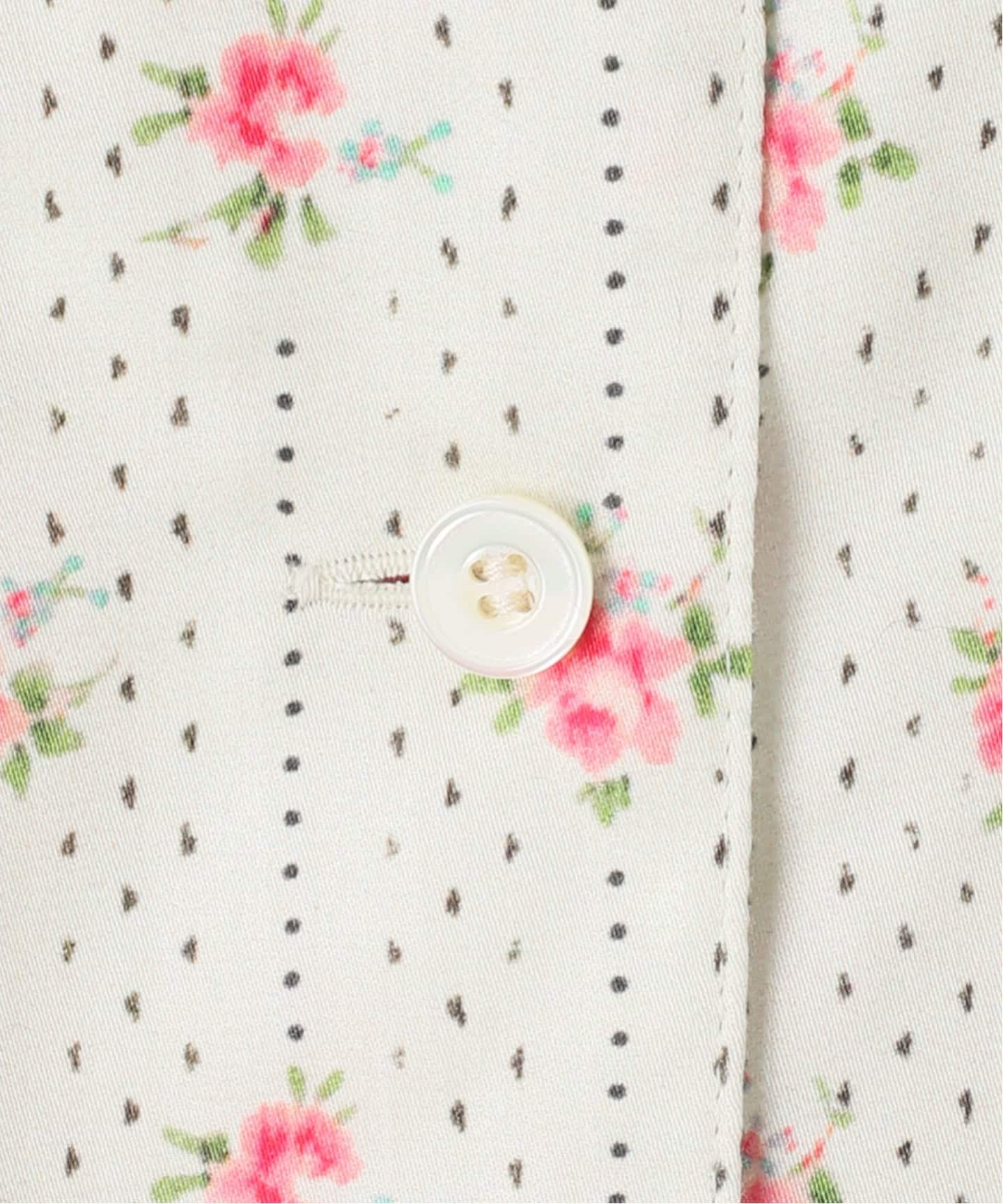 IENA - イエナ レトロフラワーブラウス IENA LA BOUCLE レトロフラワープリントシャツ（シャツ／ブラウス