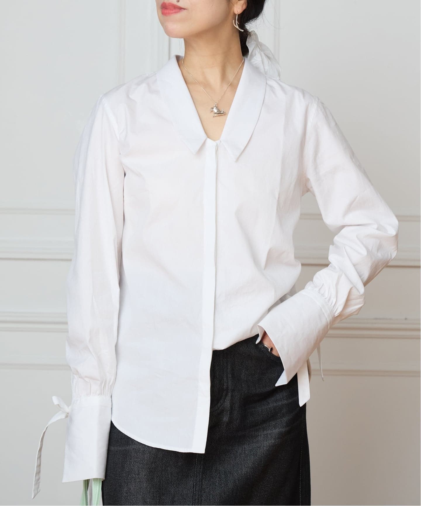 BOURRIENNE PARIS X/ブリエンヌ パリ ディス DIVA DIVCOT3W（シャツ