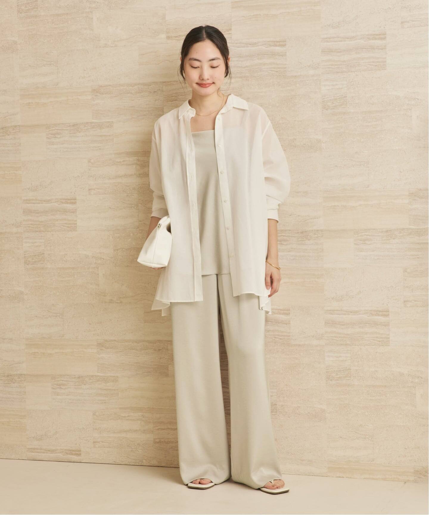 Sheer Tent Line シャツ（シャツ／ブラウス）｜Plage（プラージュ）の