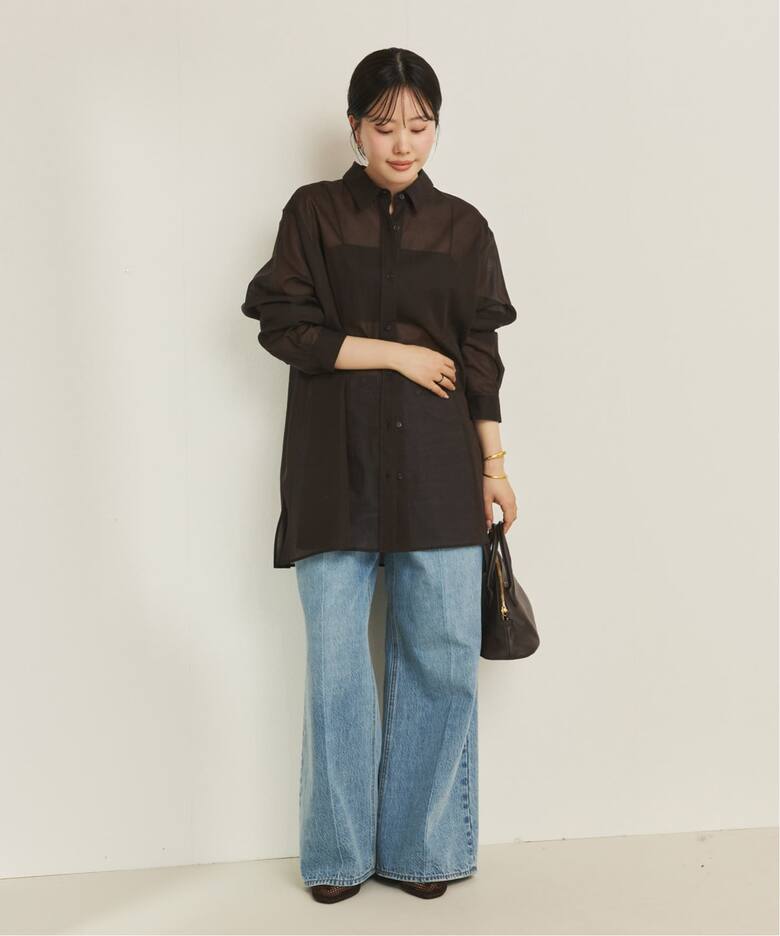Sheer Tent Line シャツ（シャツ／ブラウス）｜Plage（プラージュ）の 