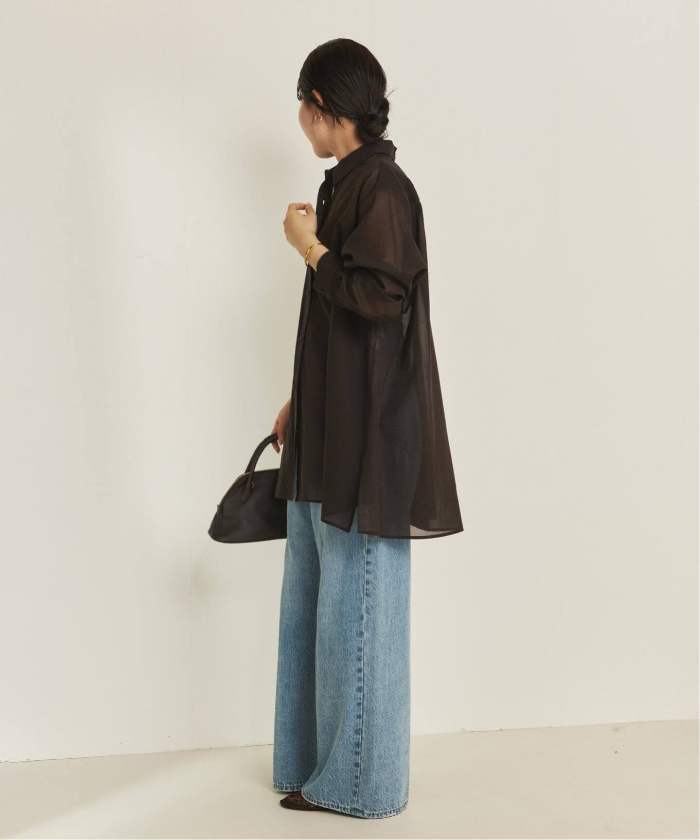 Sheer Tent Line シャツ（シャツ／ブラウス）｜Plage（プラージュ）の
