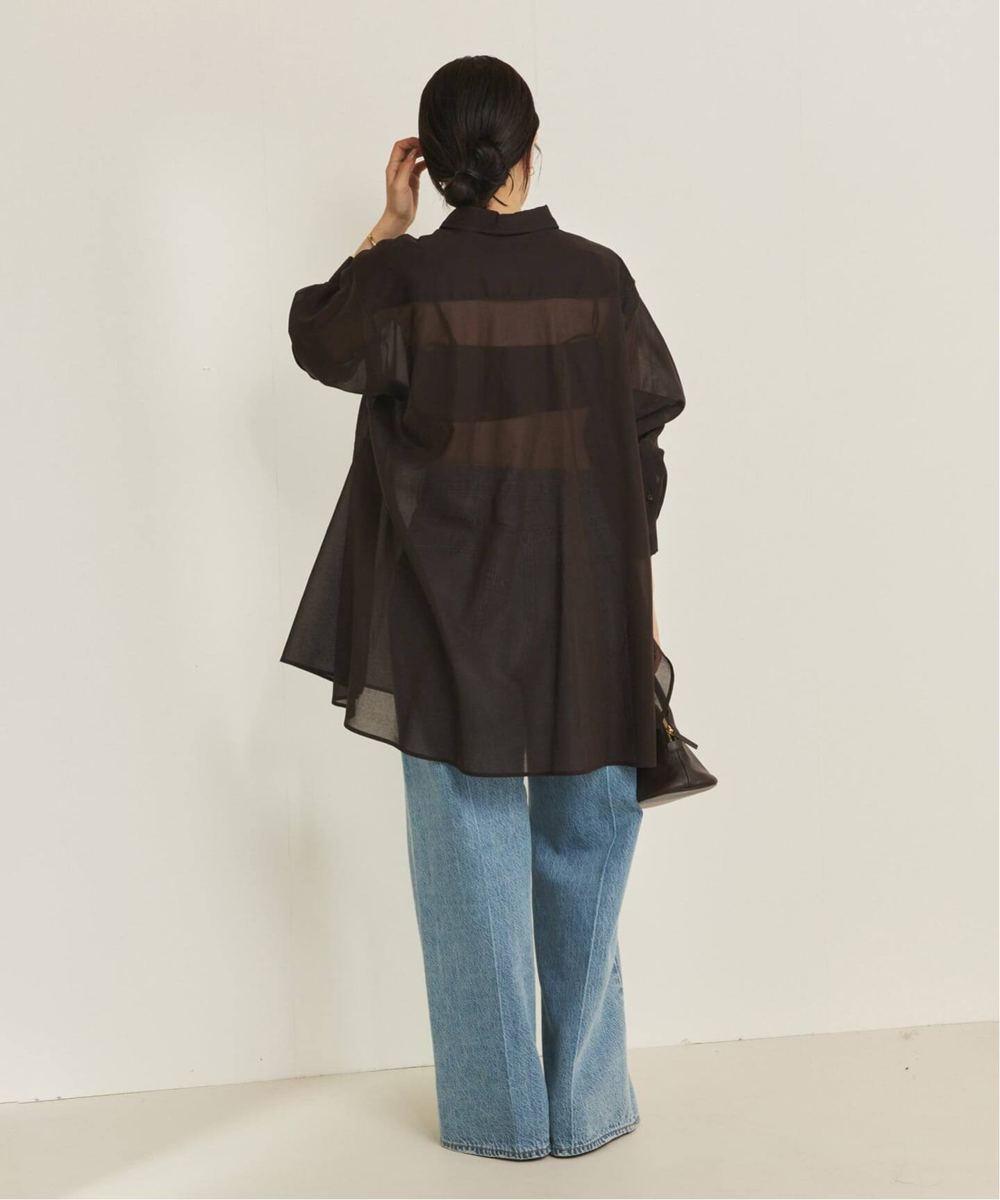 Sheer Tent Line シャツ（シャツ／ブラウス）｜Plage（プラージュ）の