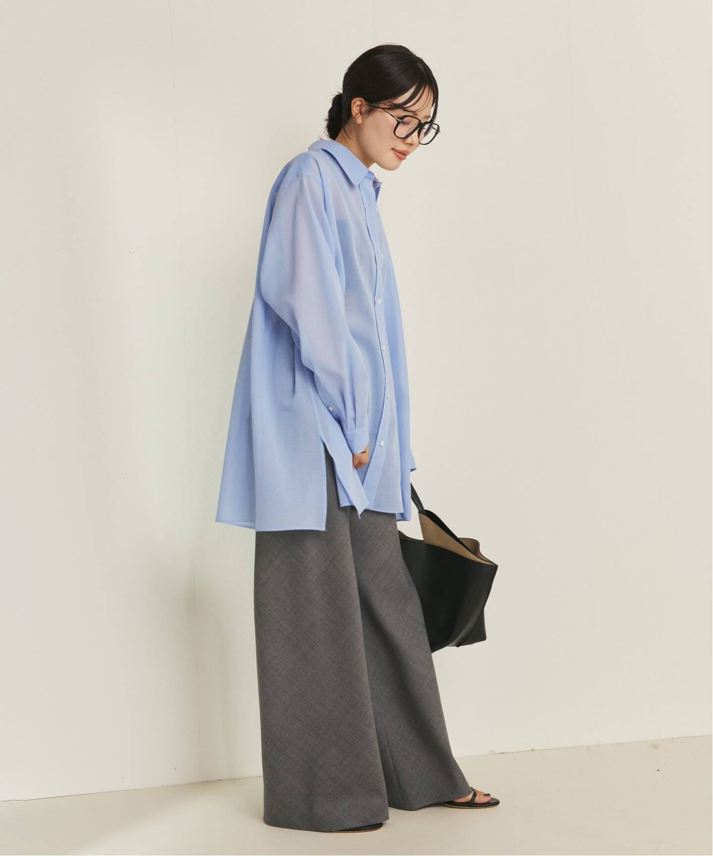 Sheer Tent Line シャツ（シャツ／ブラウス）｜Plage（プラージュ）の