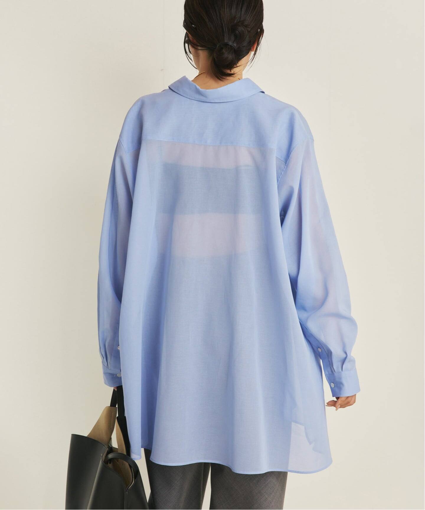 Sheer Tent Line シャツ（シャツ／ブラウス）｜Plage（プラージュ）の