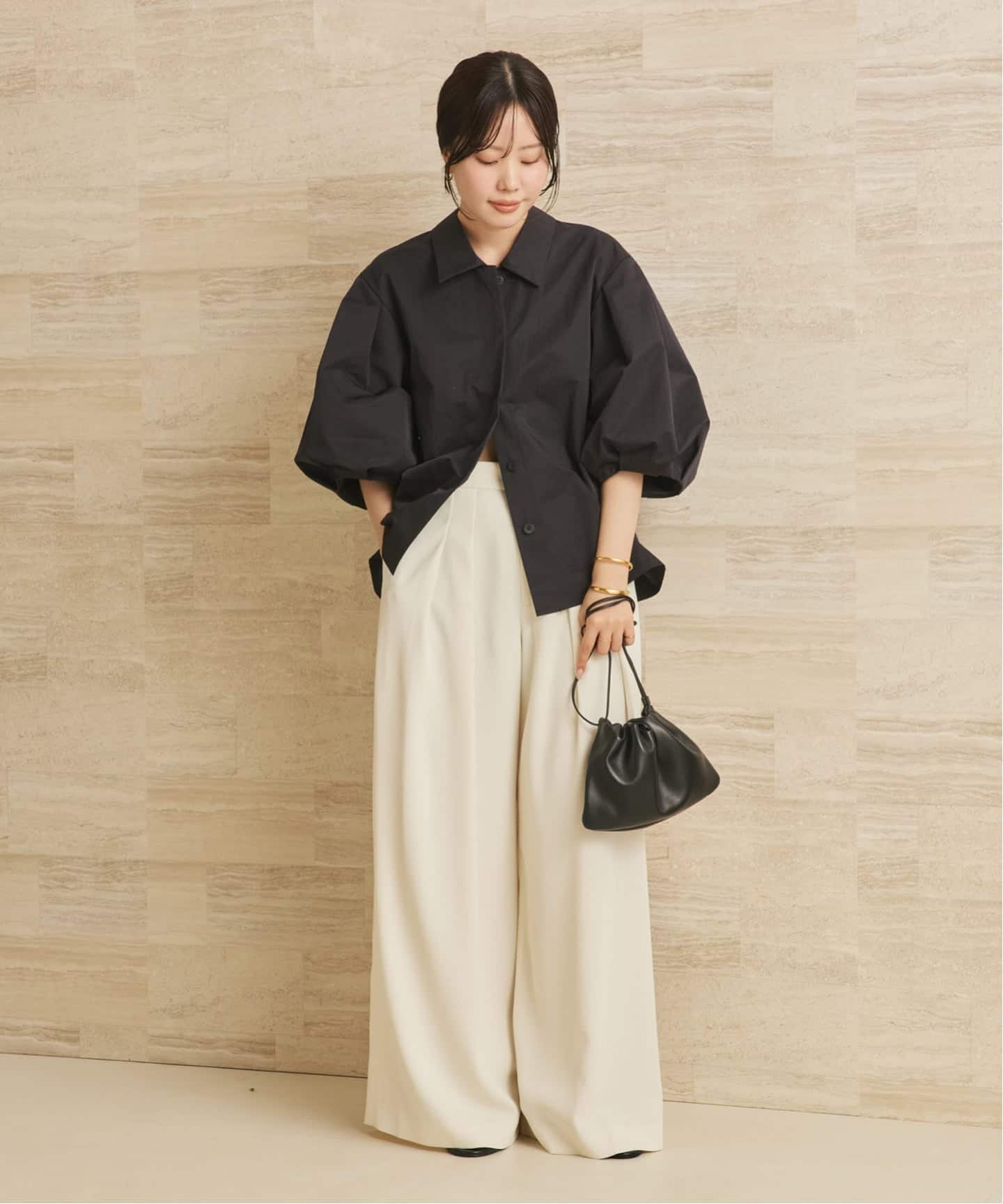 Tuck Sleeves シャツ（シャツ／ブラウス）｜Plage（プラージュ）の通販