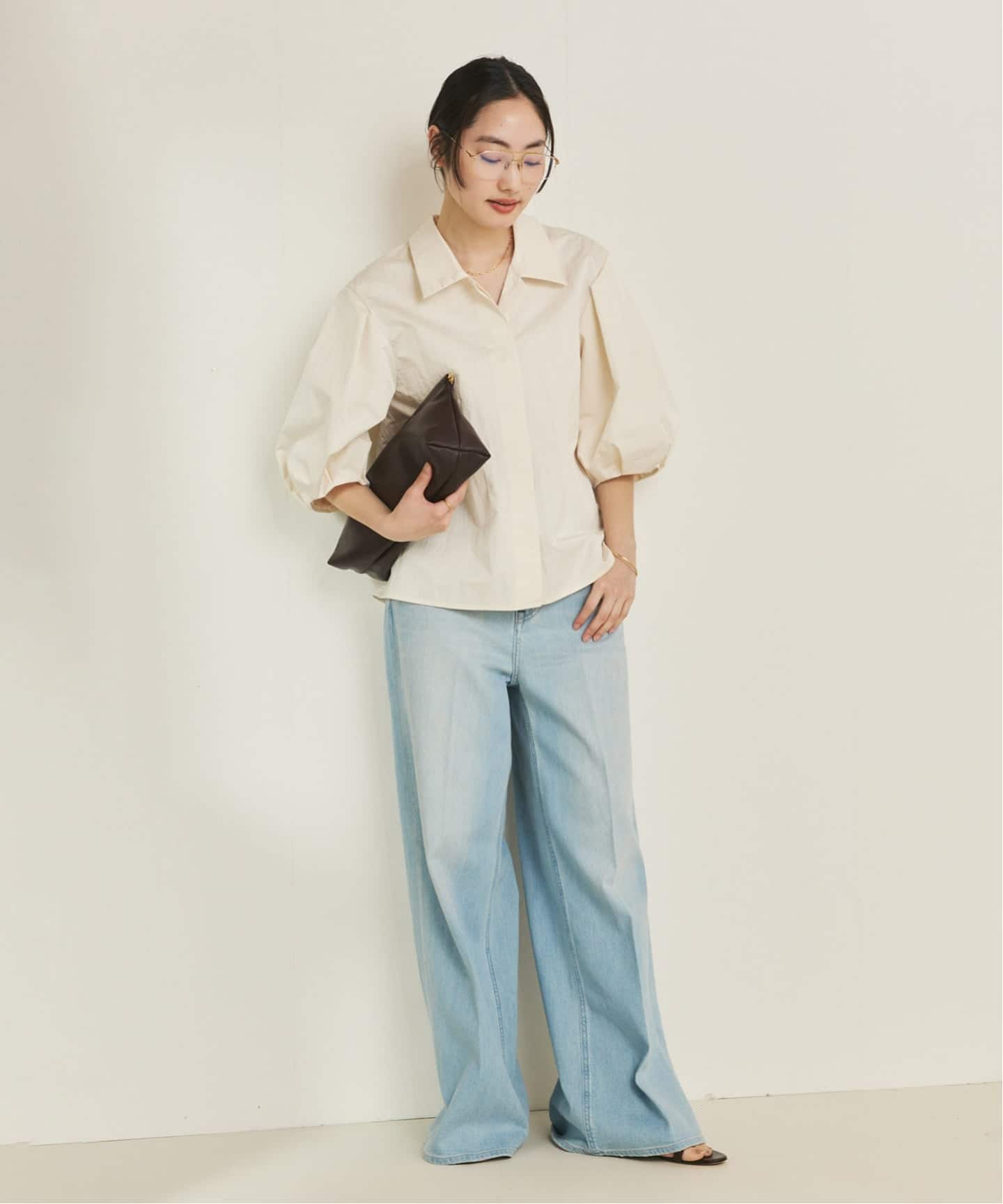 Tuck Sleeves シャツ（シャツ／ブラウス）｜Plage（プラージュ）の通販