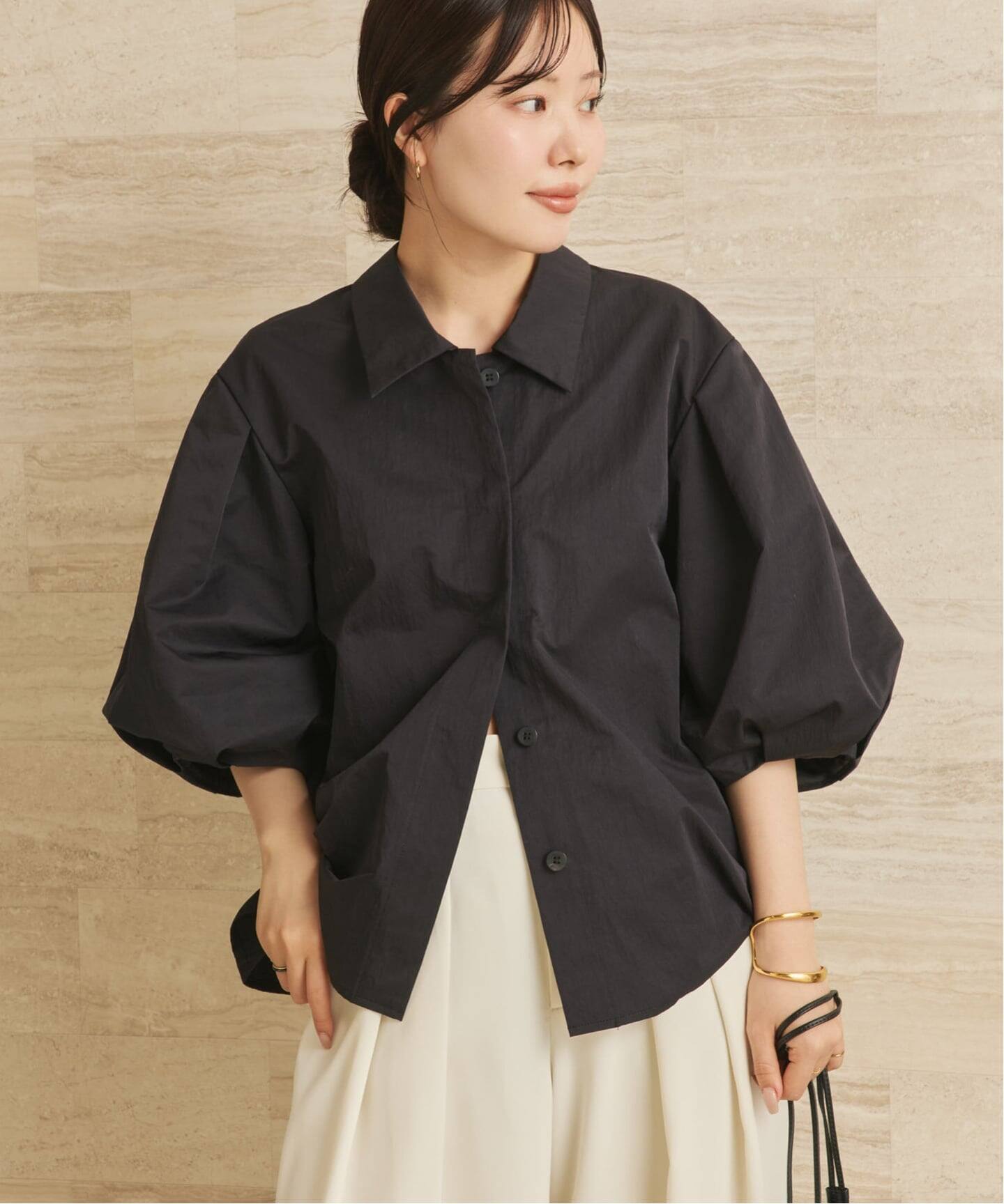 Tuck Sleeves シャツ（シャツ／ブラウス）｜Plage（プラージュ）の通販