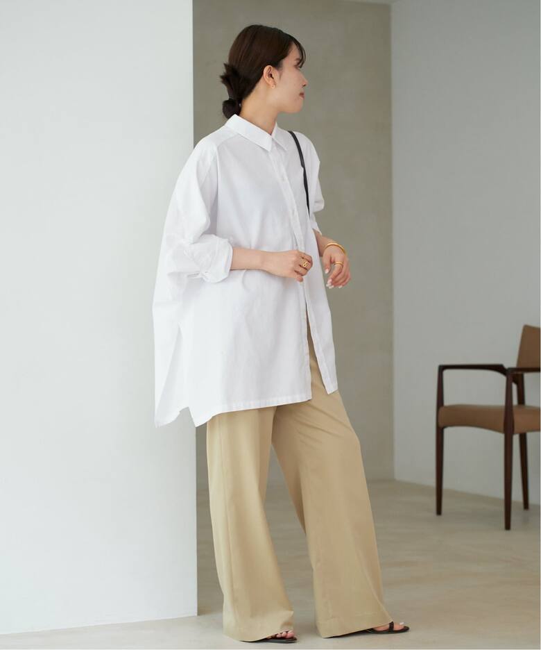 追加予約》Light OX Poncho シャツ 4（シャツ／ブラウス）｜Plage 