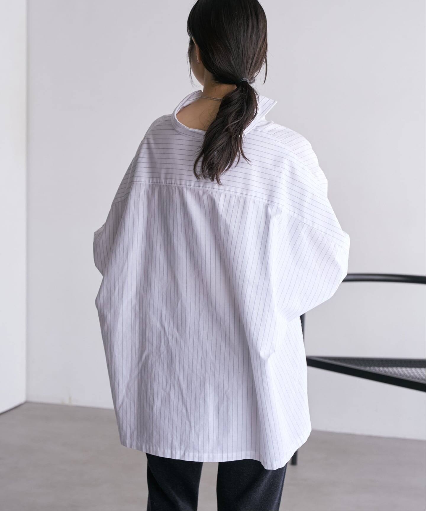 追加》Light OX Poncho シャツ 4（シャツ／ブラウス）｜Plage 