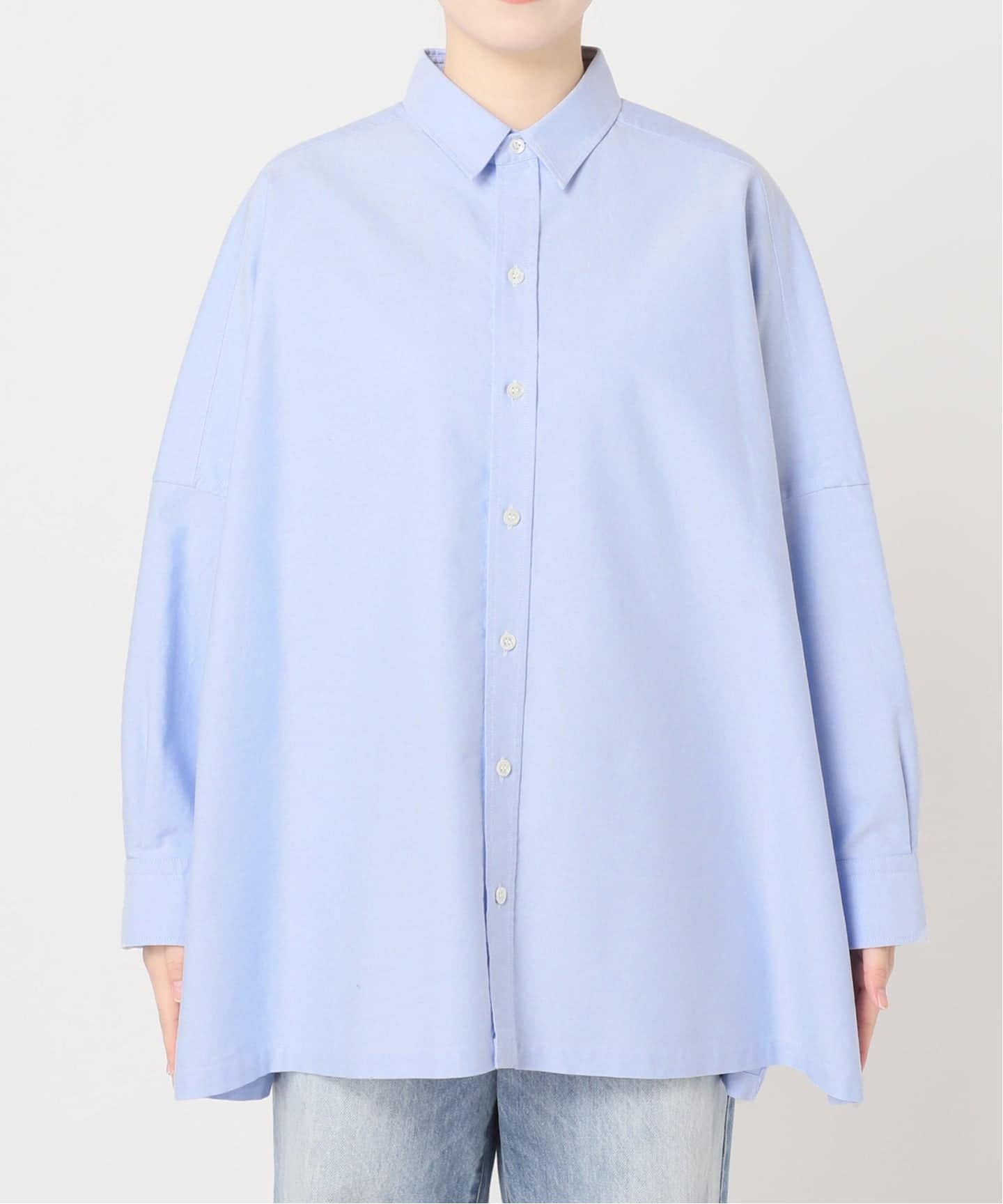 追加予約》Light OX Poncho シャツ 5（シャツ／ブラウス）｜Plage
