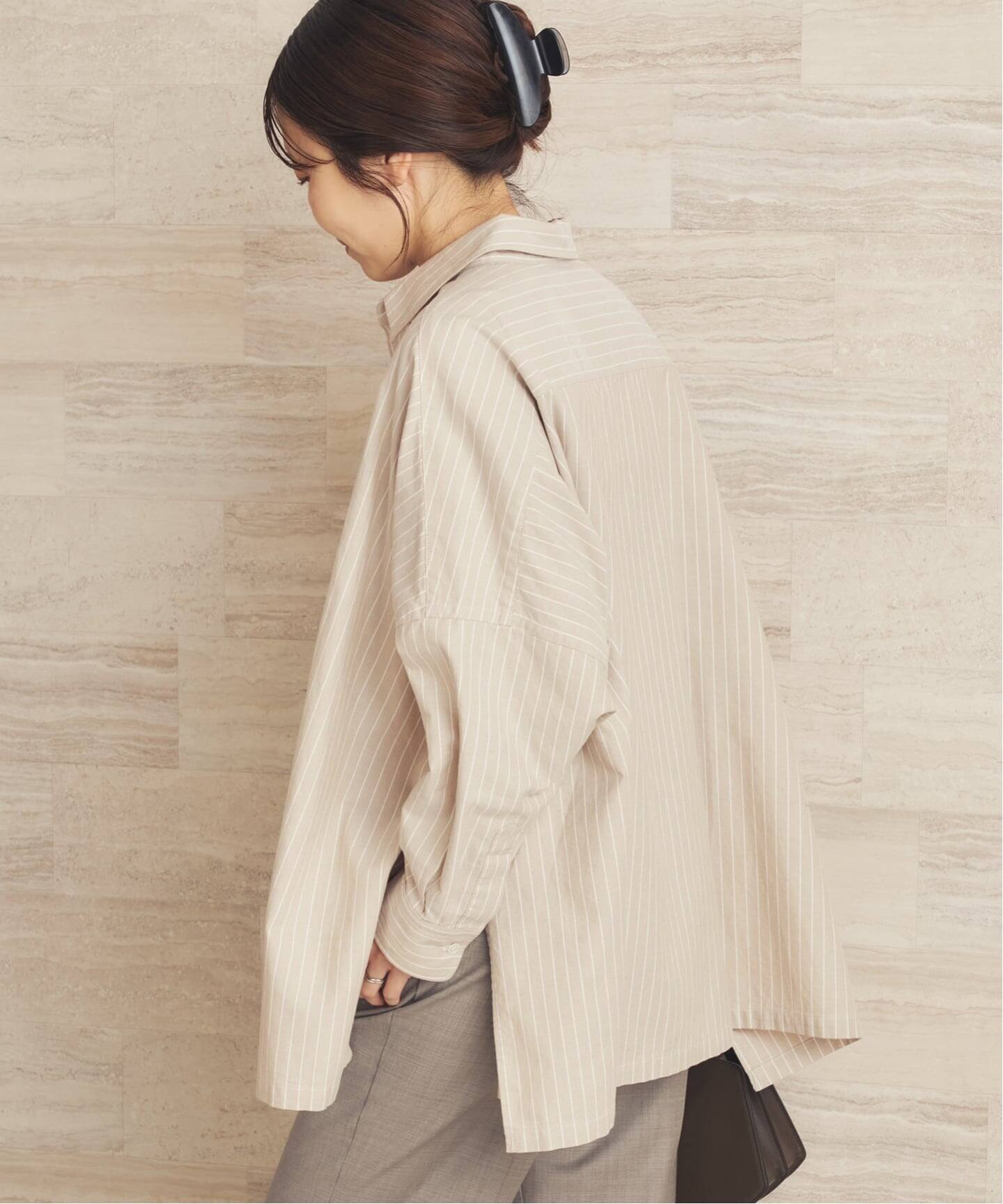 追加予約》Light OX Poncho シャツ 5（シャツ／ブラウス）｜Plage 