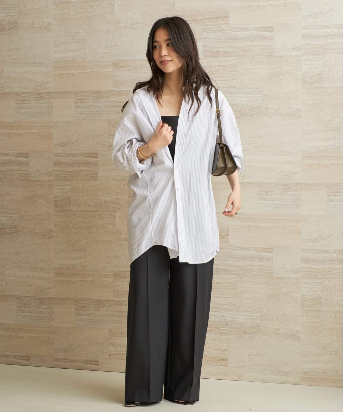 予約》Wide Tunic シャツ（シャツ／ブラウス）｜Plage（プラージュ）の