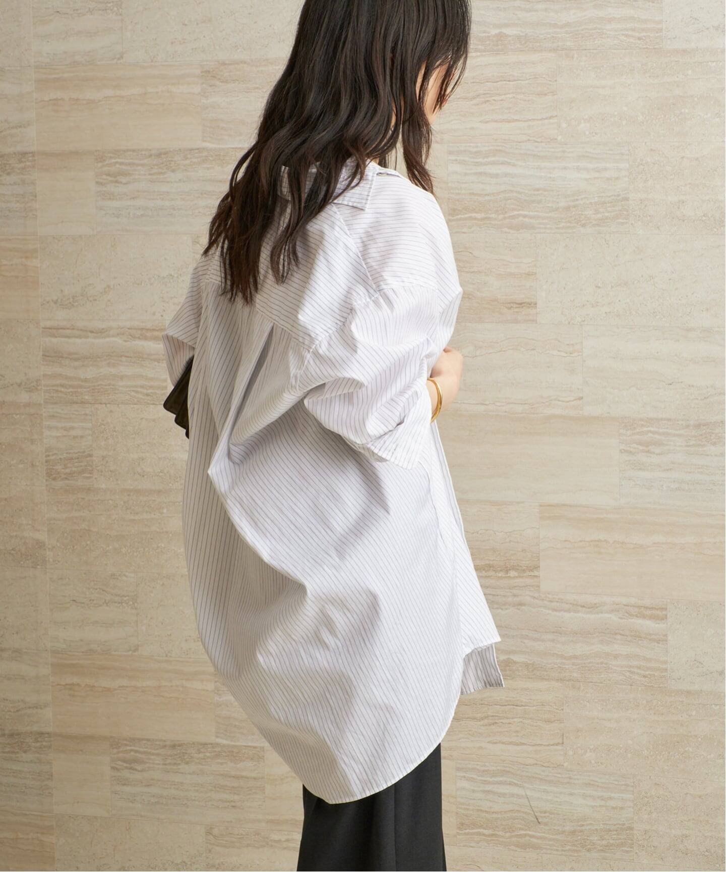 予約》Wide Tunic シャツ（シャツ／ブラウス）｜Plage（プラージュ）の