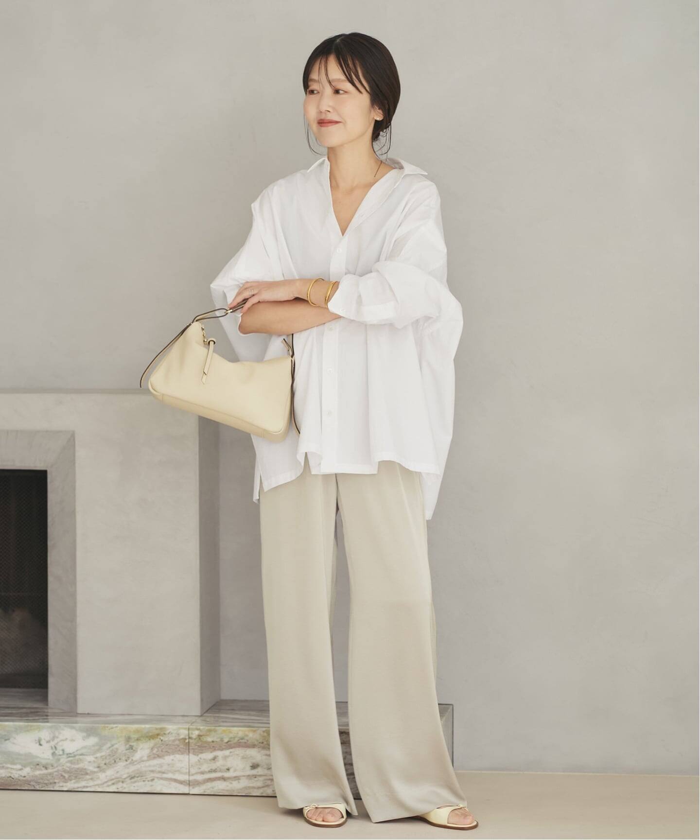 Typewrter Poncho シャツ（シャツ／ブラウス）｜Plage（プラージュ）の