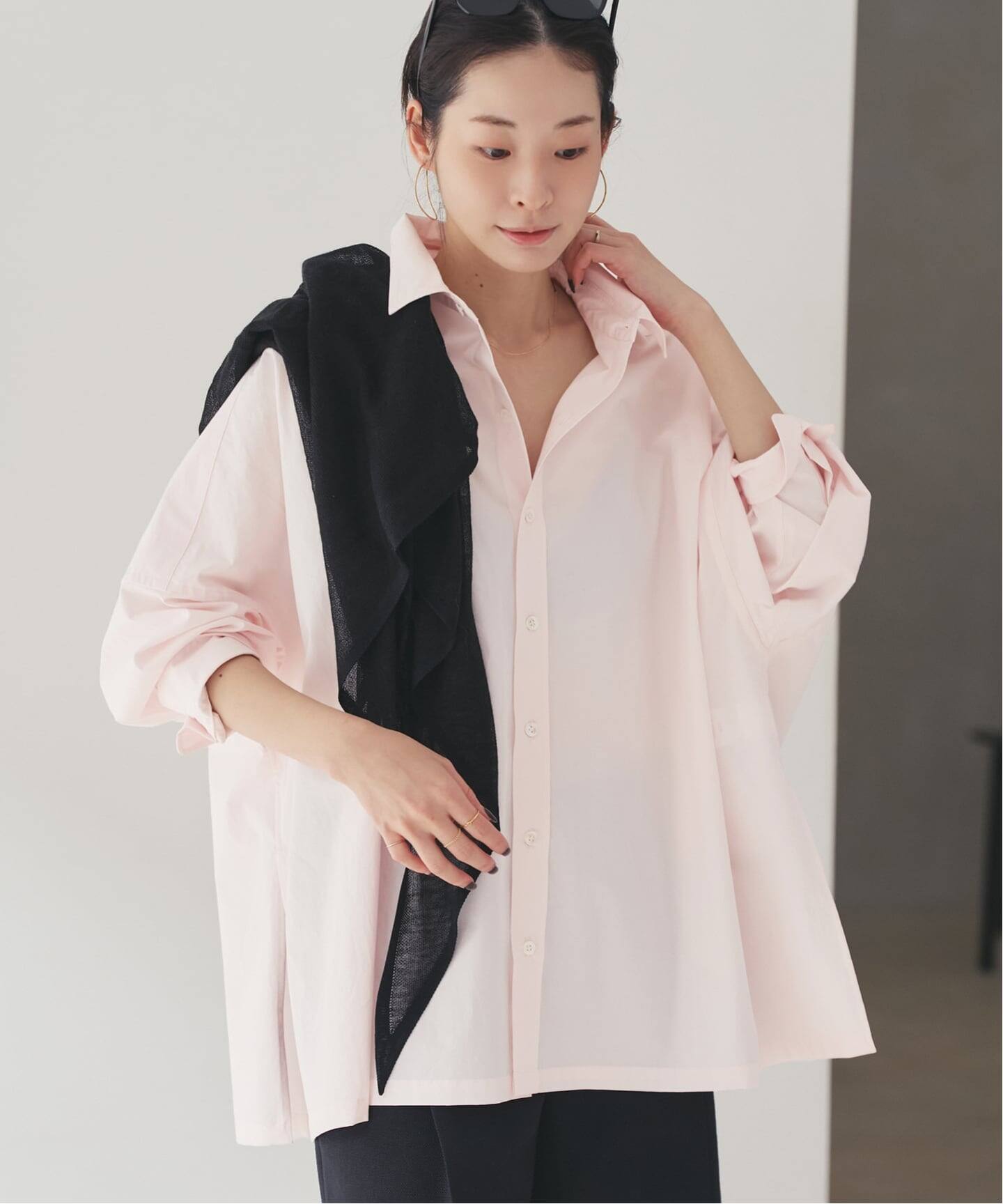 Plage Typewrter Poncho シャツ Typewrter Poncho シャツ（シャツ／ブラウス）｜Plage（プラージュ）の