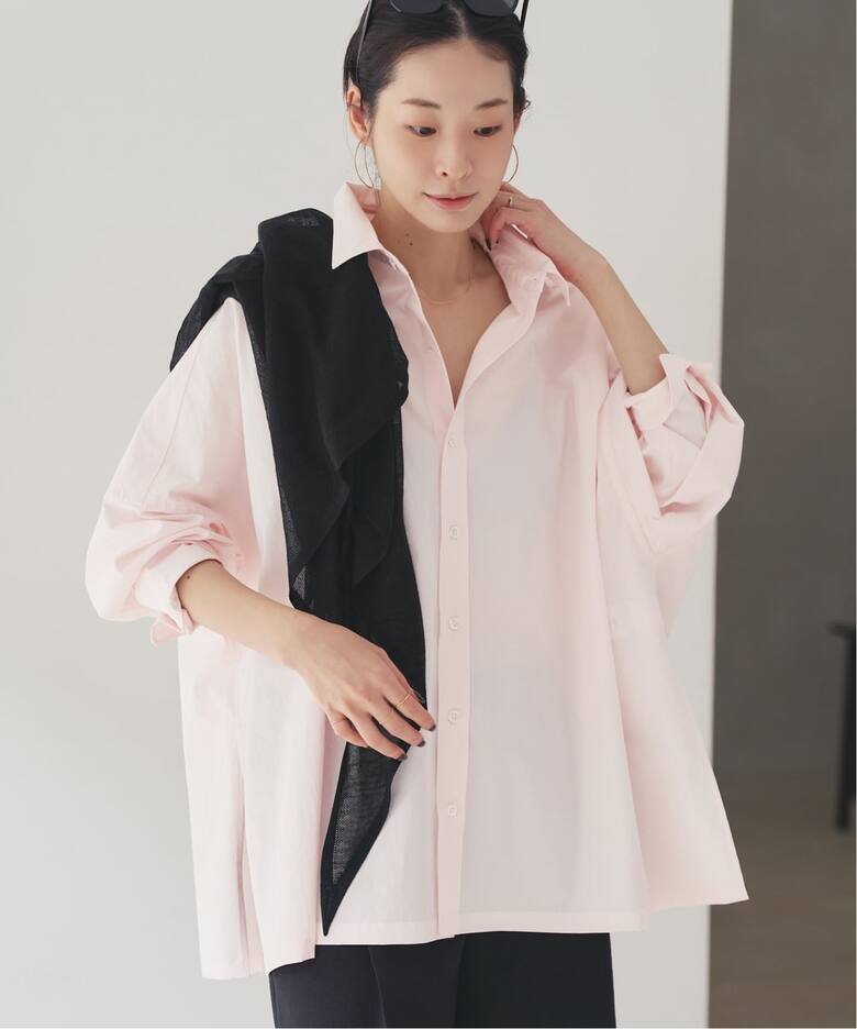 Typewrter Poncho シャツ（シャツ／ブラウス）｜Plage（プラージュ）の 