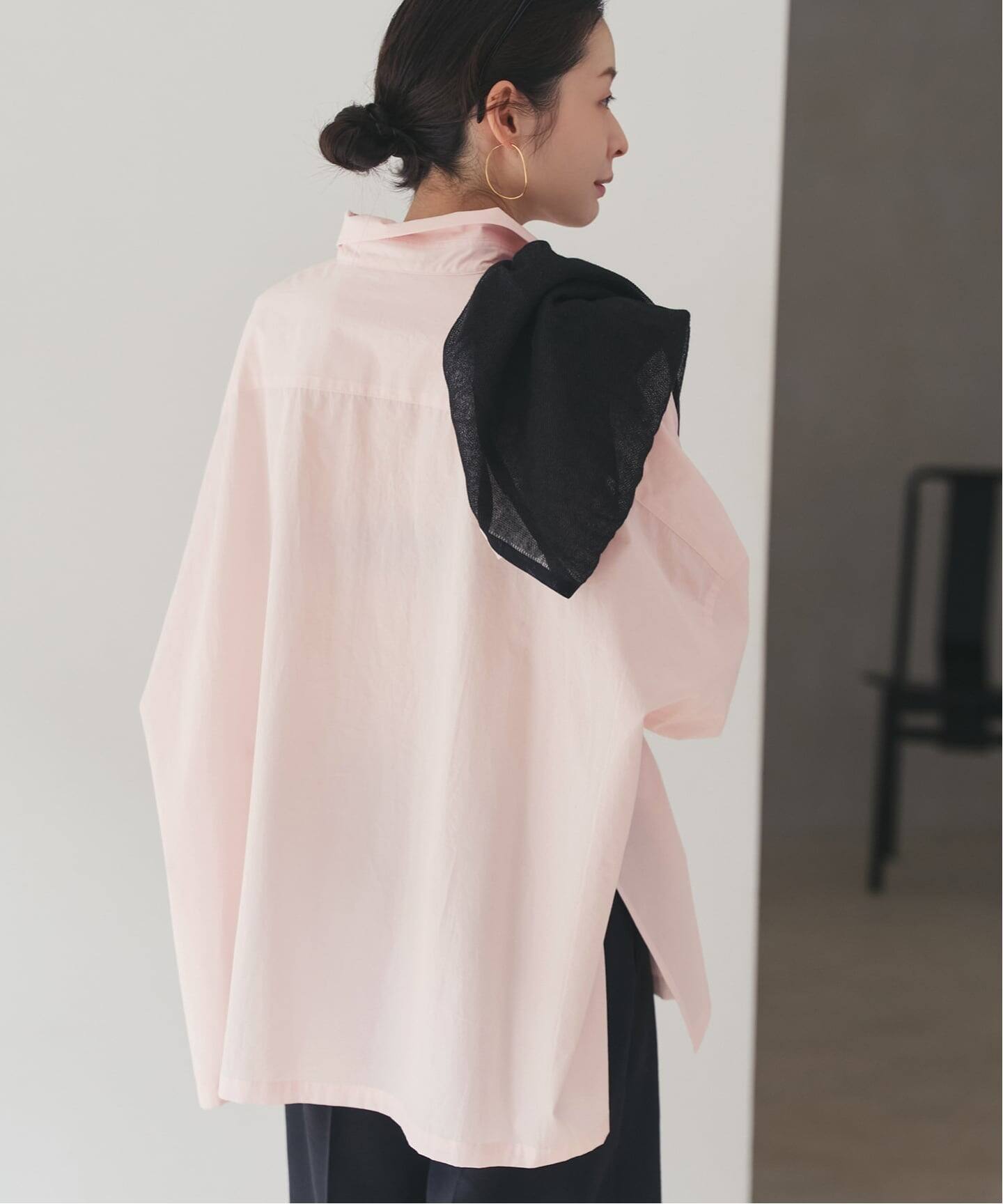 Typewrter Poncho シャツ（シャツ／ブラウス）｜Plage（プラージュ）の