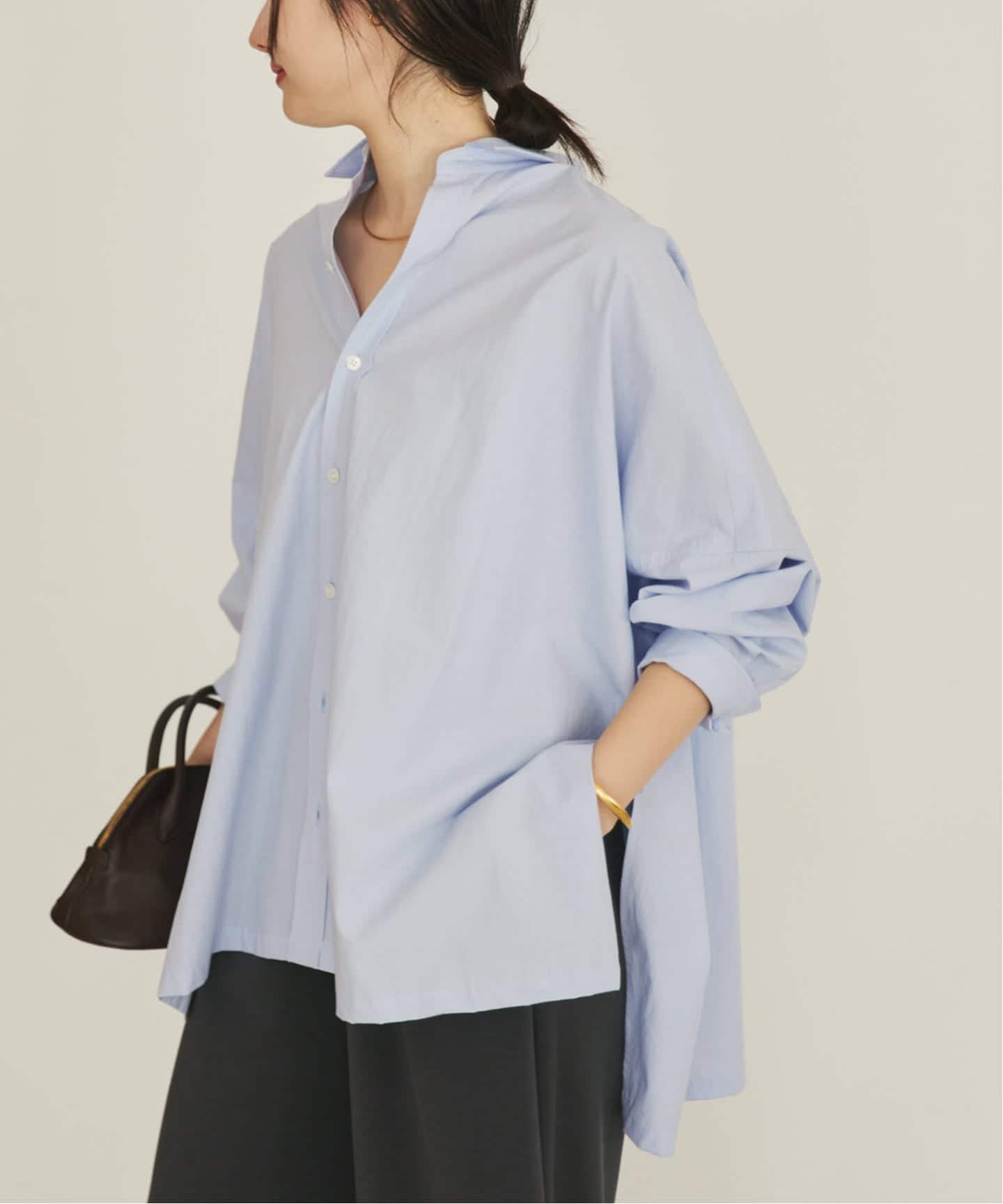 予約》Typewrter Poncho シャツ（シャツ／ブラウス）｜Plage