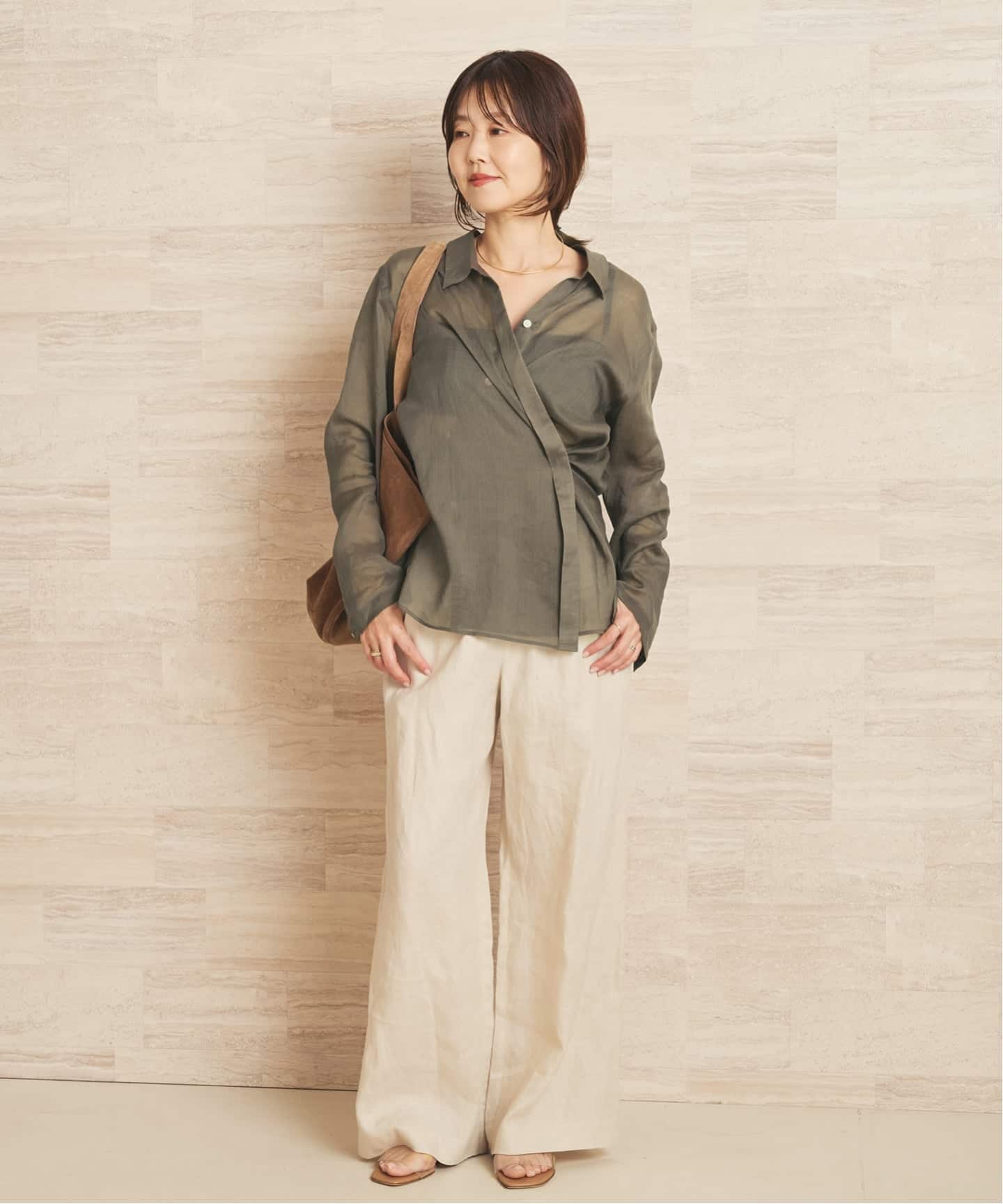 Sheer シャツジャケット（シャツ／ブラウス）｜Plage（プラージュ）の
