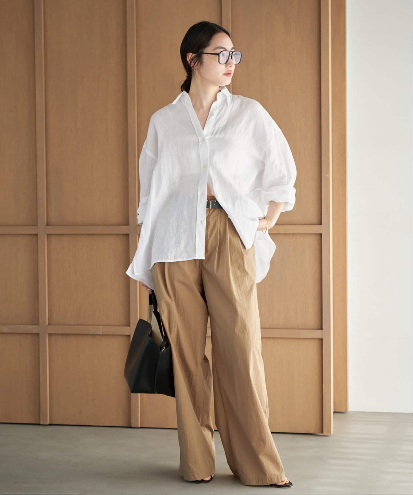 Plage Linen Tent Line シャツ Linen Tent Line シャツ（シャツ／ブラウス）｜Plage（プラージュ）の