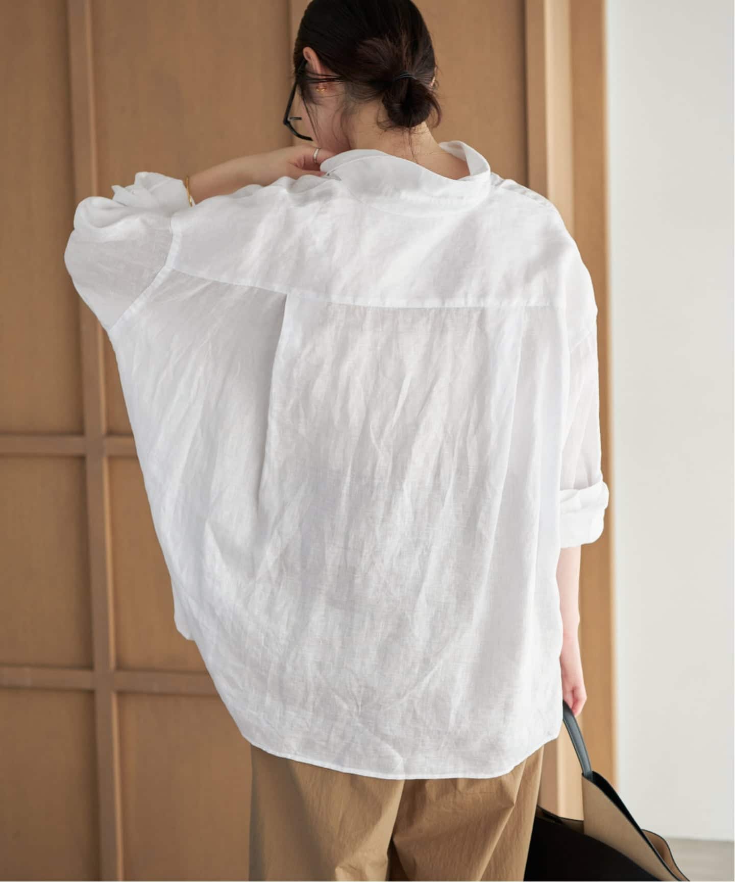 Linen Tent Line シャツ（シャツ／ブラウス）｜Plage（プラージュ）の