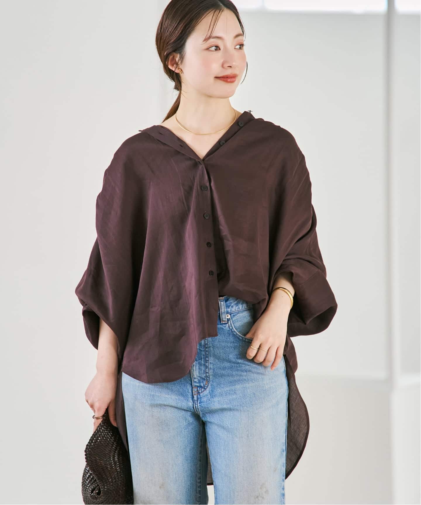 Sheer Poncho シャツ（シャツ／ブラウス）｜Plage（プラージュ）の通販