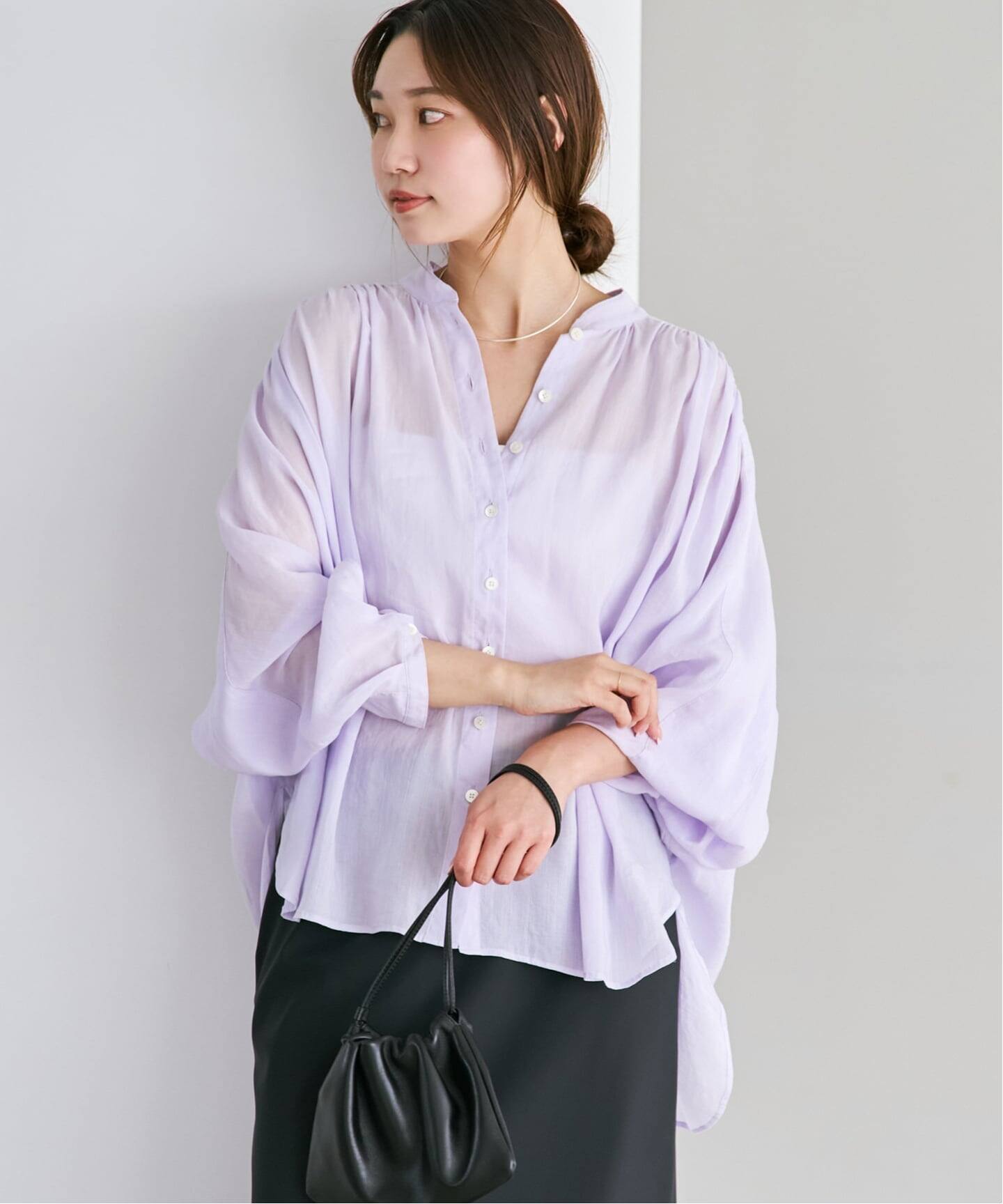 Sheer Poncho シャツ（シャツ／ブラウス）｜Plage（プラージュ）の通販