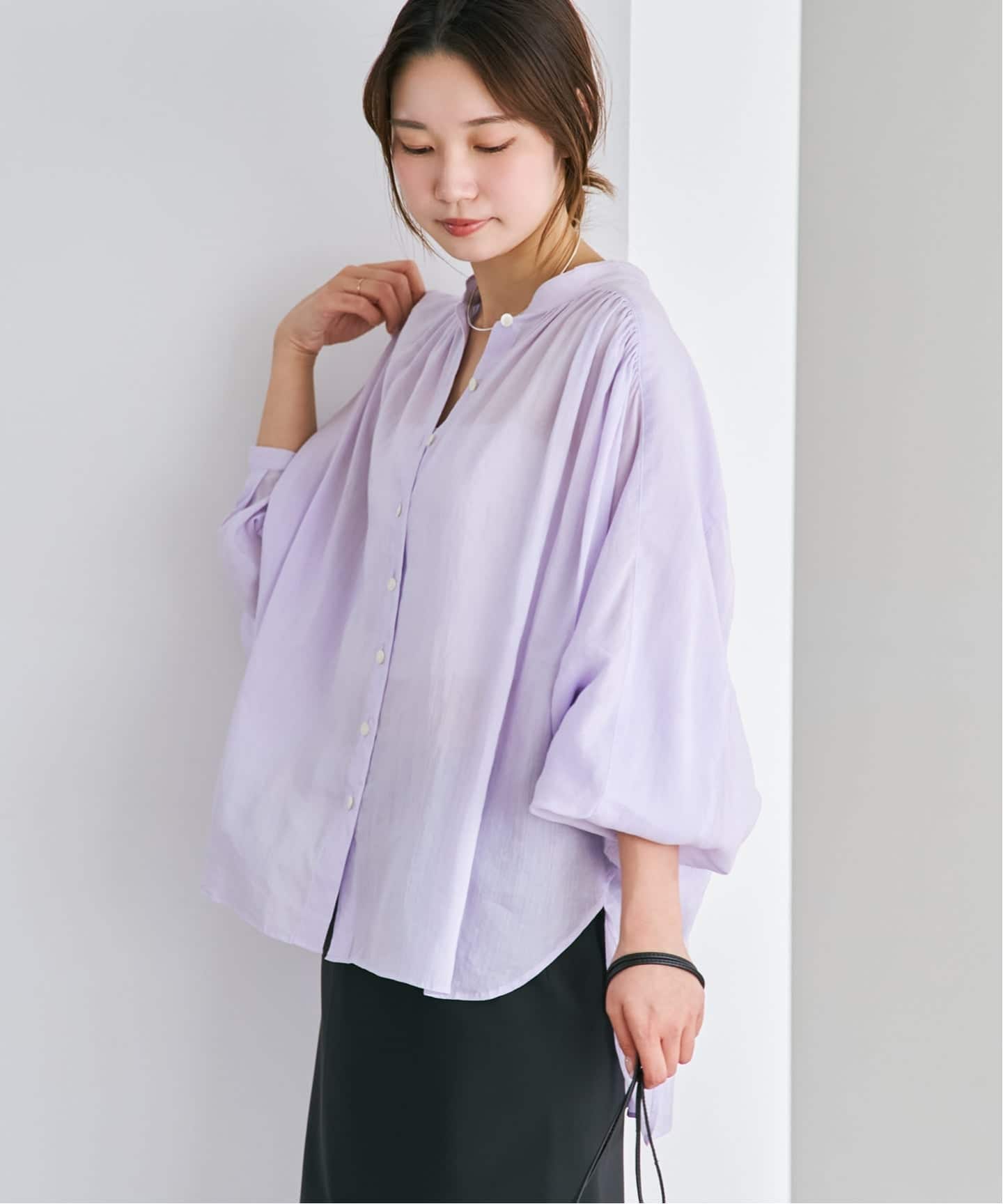 Sheer Poncho シャツ（シャツ／ブラウス）｜Plage（プラージュ）の通販