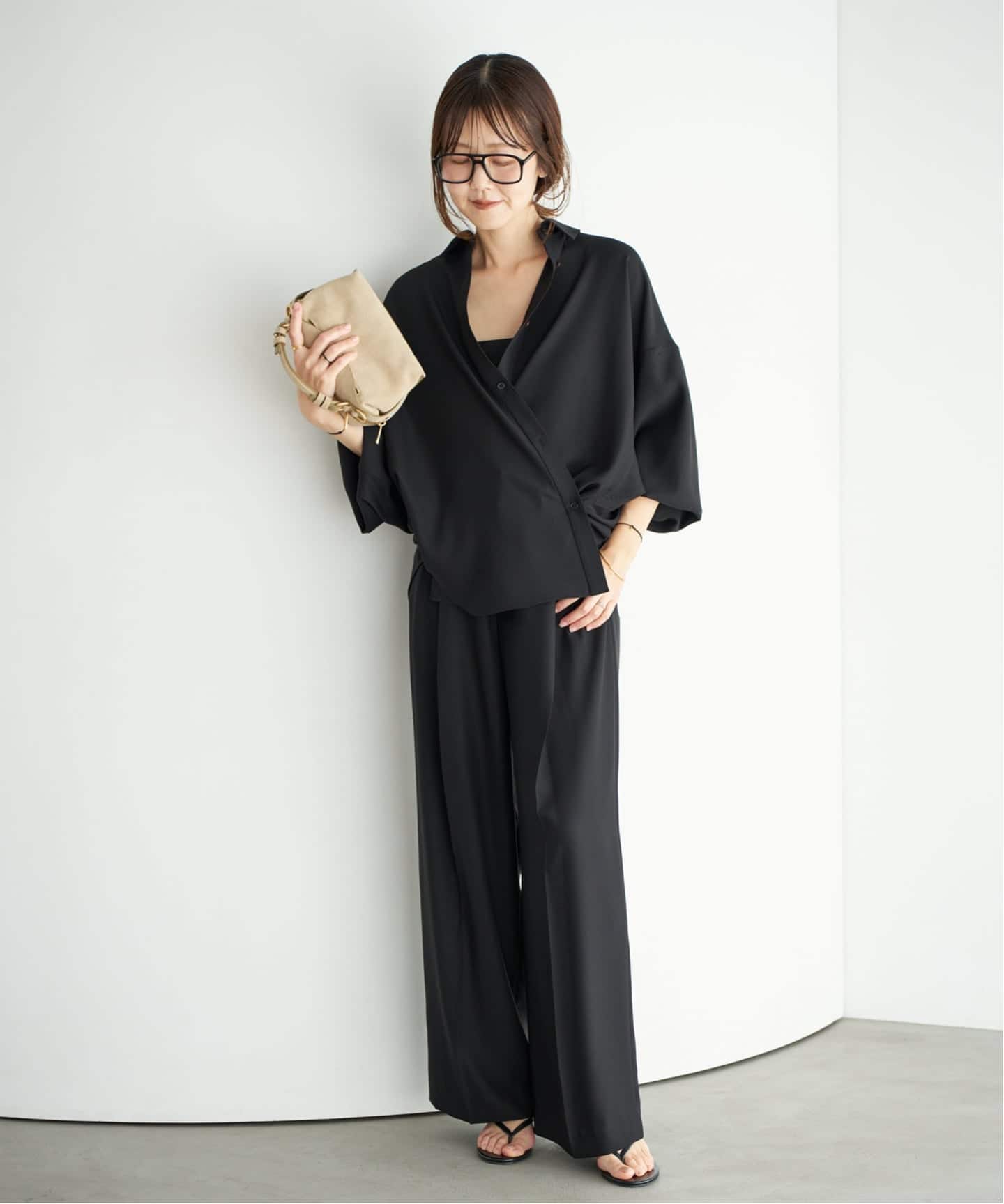 Dolman Wrap シャツ（シャツ／ブラウス）｜Plage（プラージュ）の通販