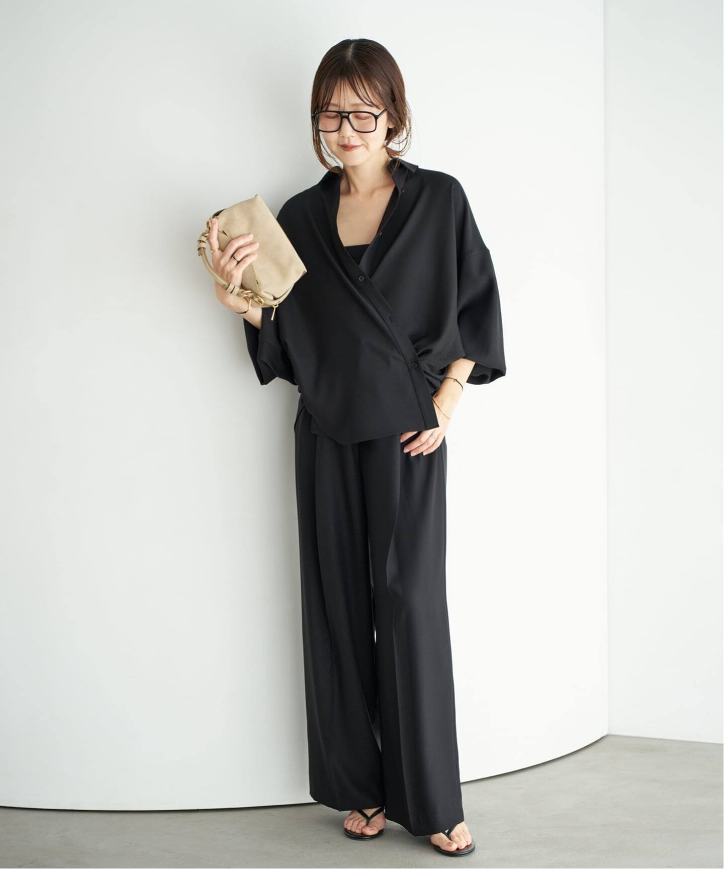 Dolman Wrap シャツ（シャツ／ブラウス）｜Plage（プラージュ）の通販 