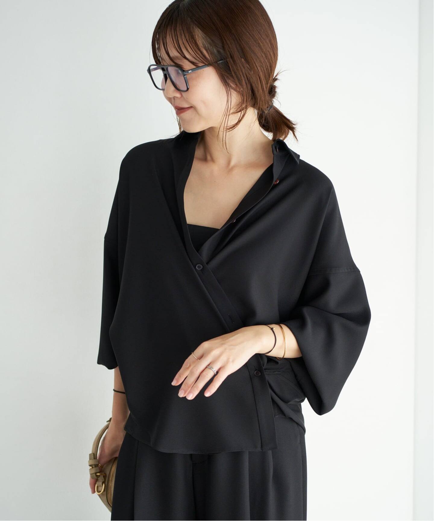 Dolman Wrap シャツ（シャツ／ブラウス）｜Plage（プラージュ）の通販