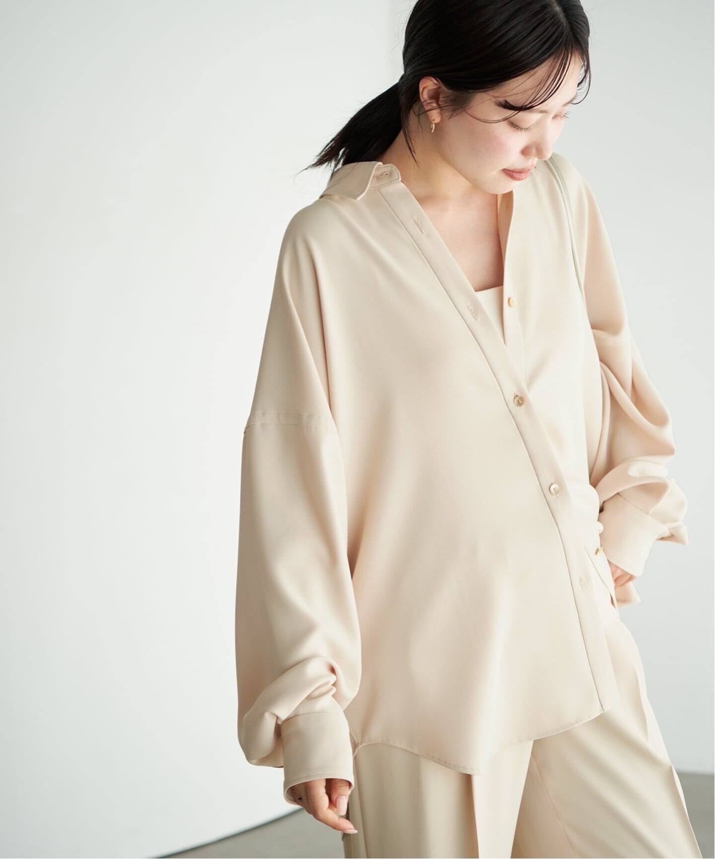 Dolman Wrap シャツ（シャツ／ブラウス）｜Plage（プラージュ）の通販