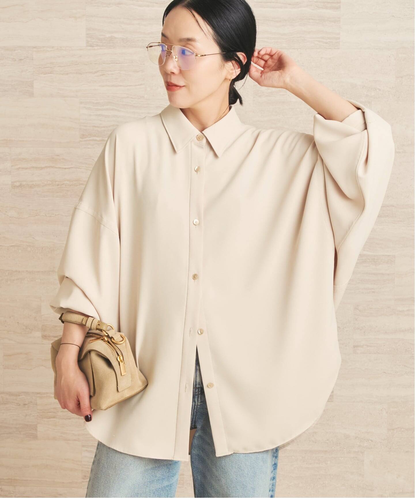Dolman Wrap シャツ（シャツ／ブラウス）｜Plage（プラージュ）の通販 