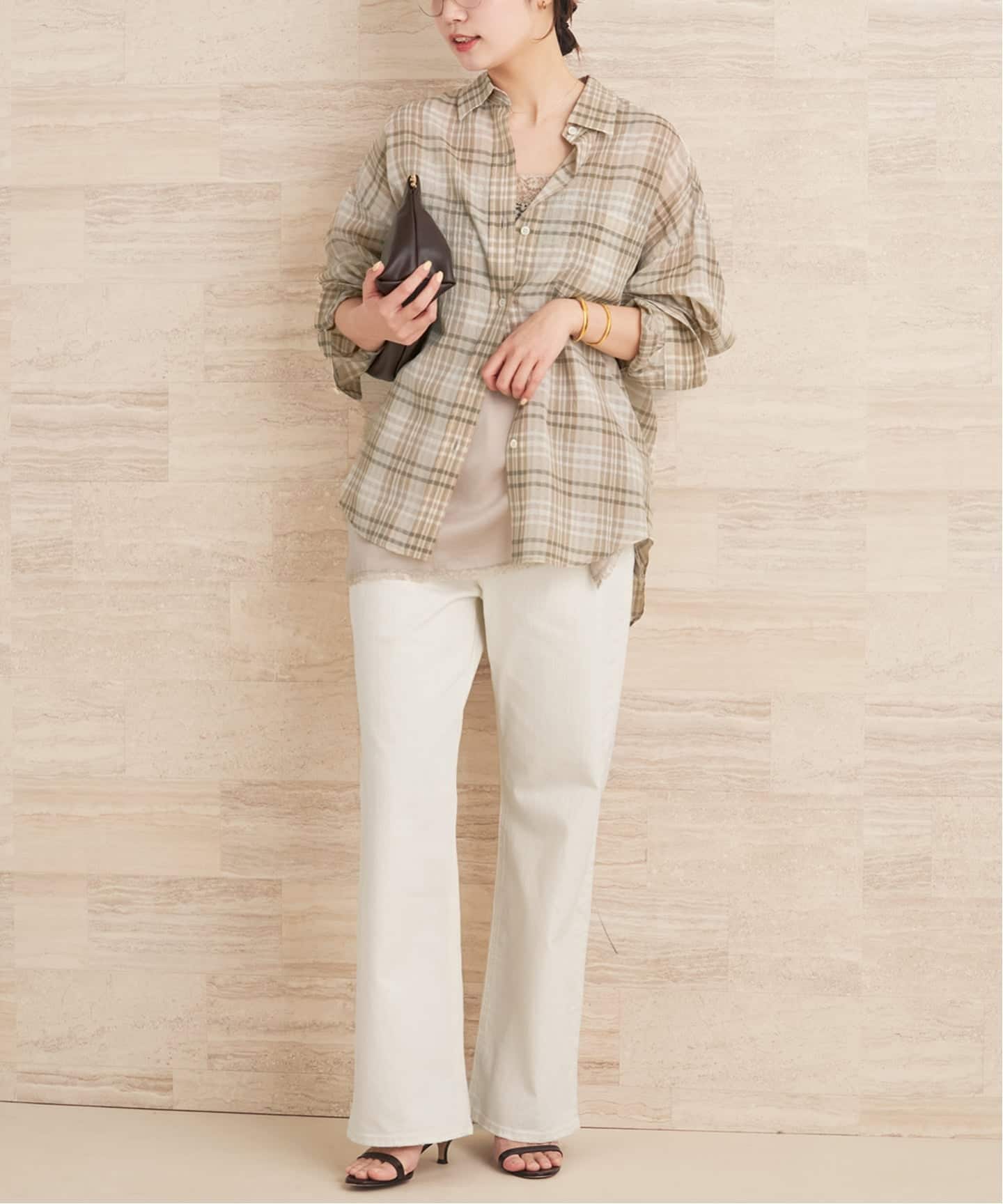 Check Pattern シャツ（シャツ／ブラウス）｜Plage（プラージュ）の
