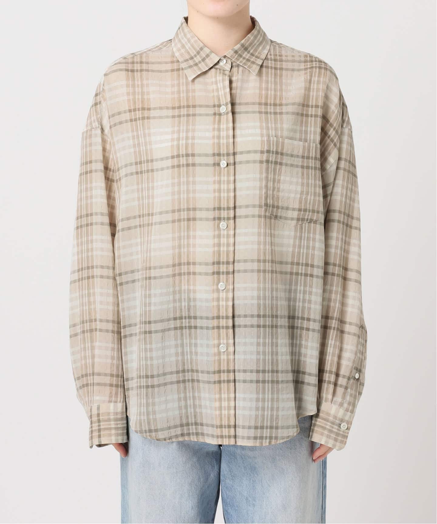 plage Check Pattern シャツ Check Pattern シャツ（シャツ／ブラウス）｜Plage（プラージュ）の