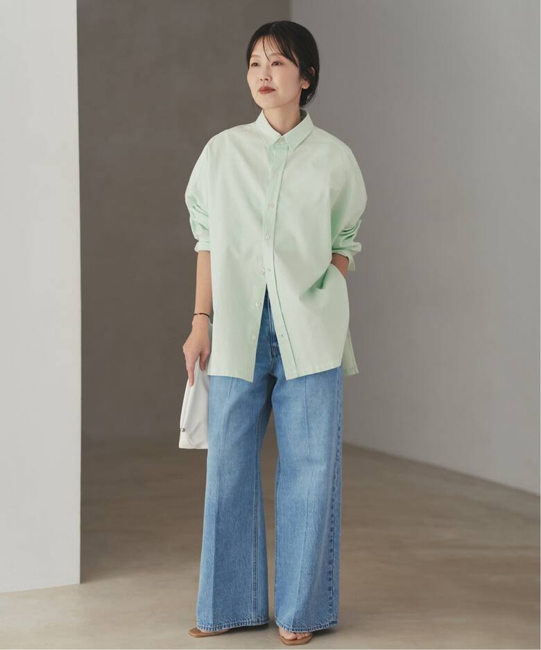 追加》Light OX Poncho シャツ（シャツ／ブラウス）｜Plage 