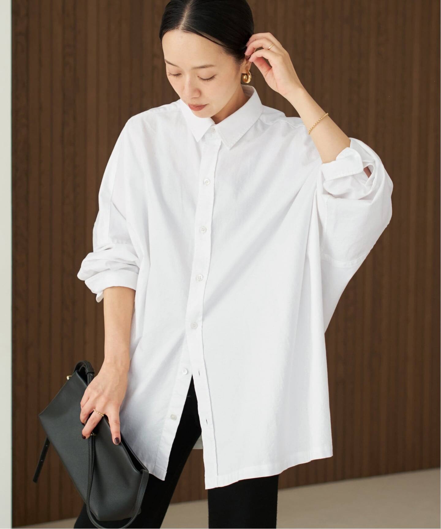 追加》Light OX Poncho シャツ（シャツ／ブラウス）｜Plage