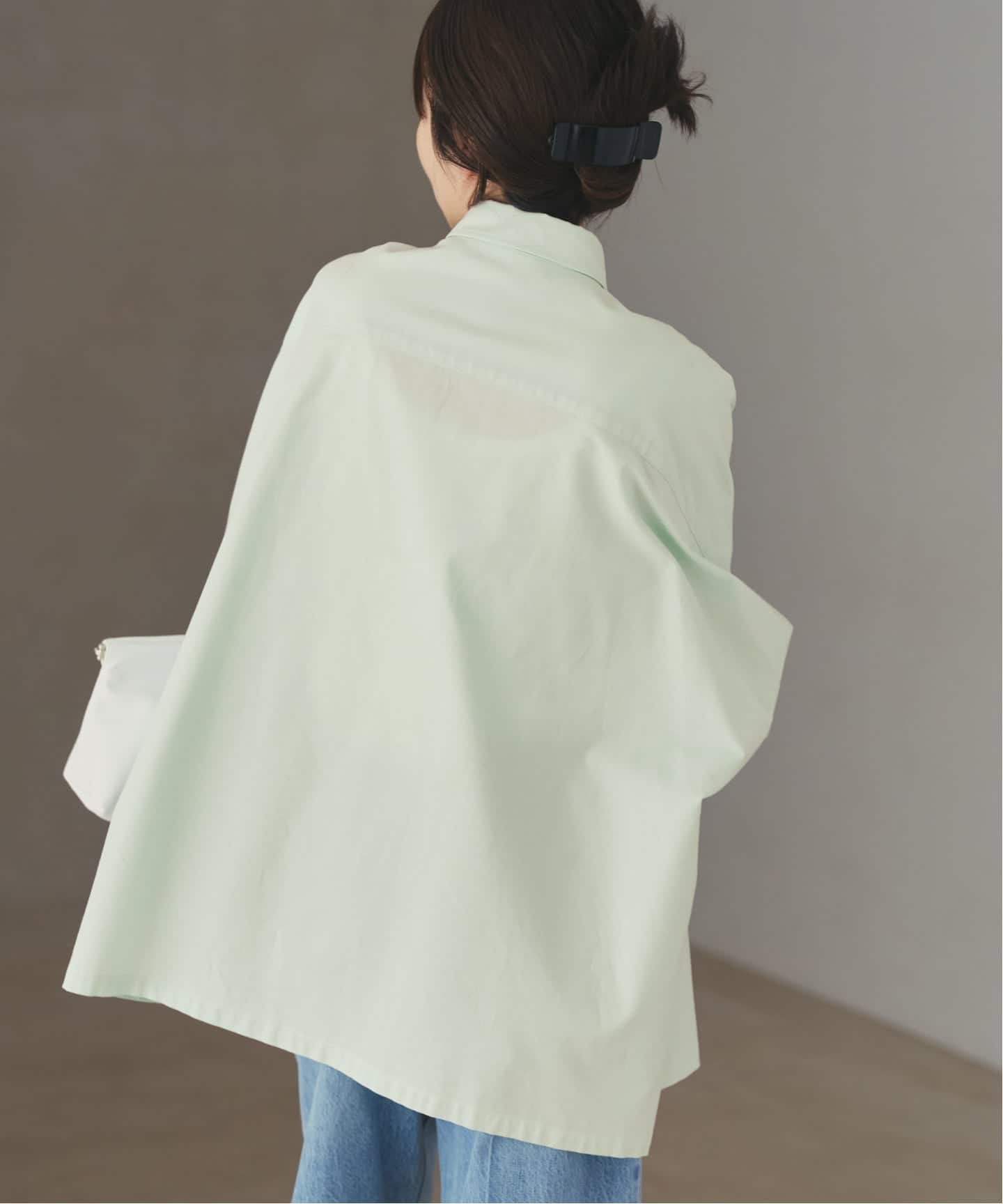 追加》Light OX Poncho シャツ（シャツ／ブラウス）｜Plage