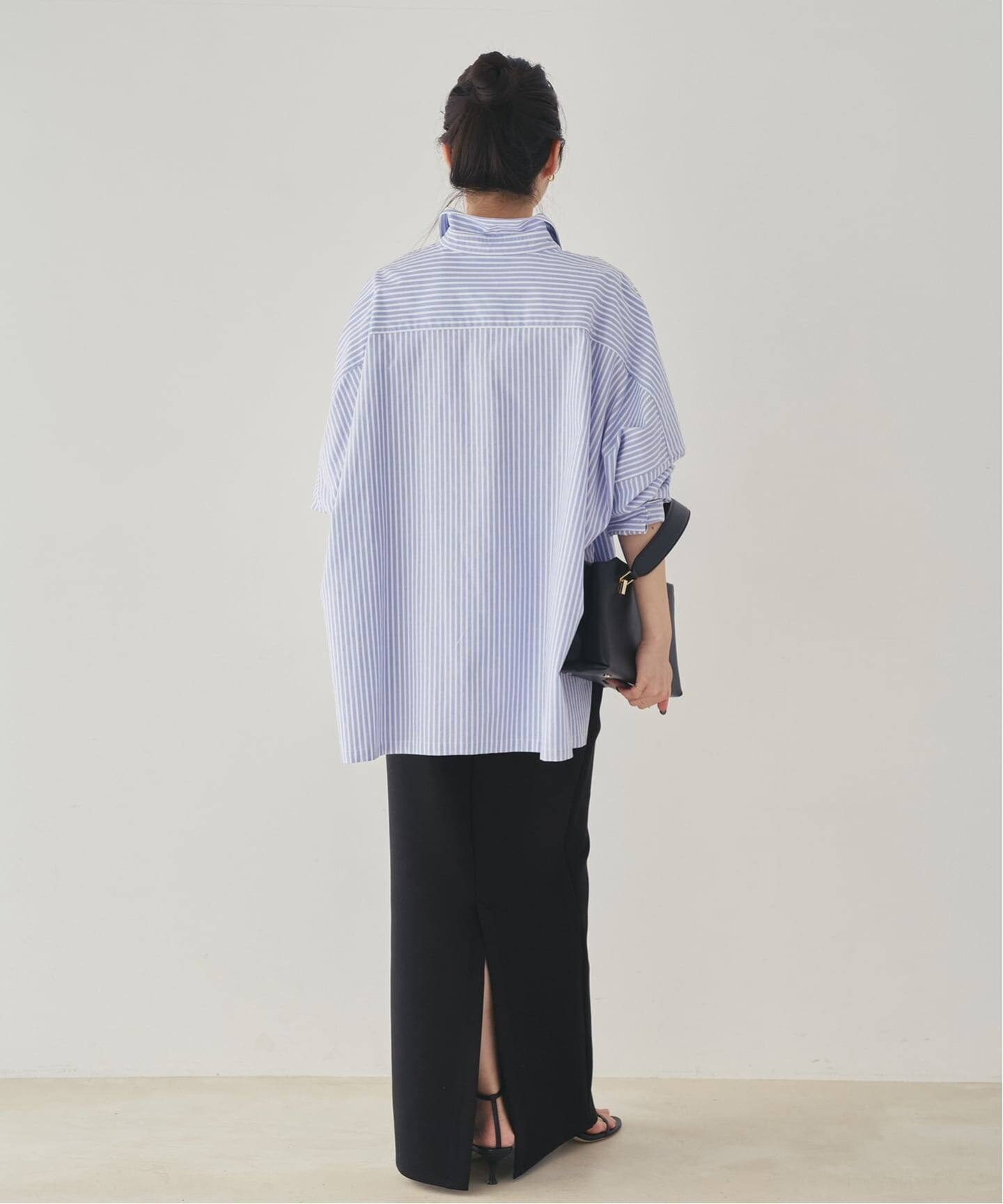 追加》Light OX Poncho シャツ（シャツ／ブラウス）｜Plage