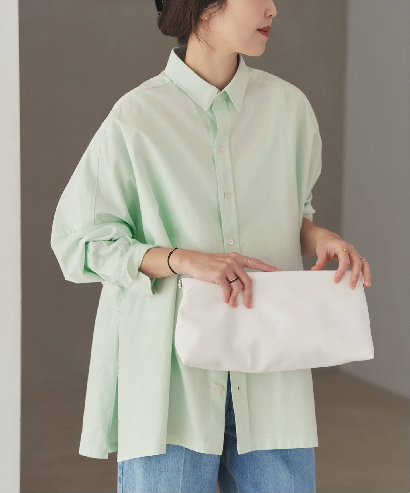 追加》Light OX Poncho シャツ 2（シャツ／ブラウス）｜Plage 