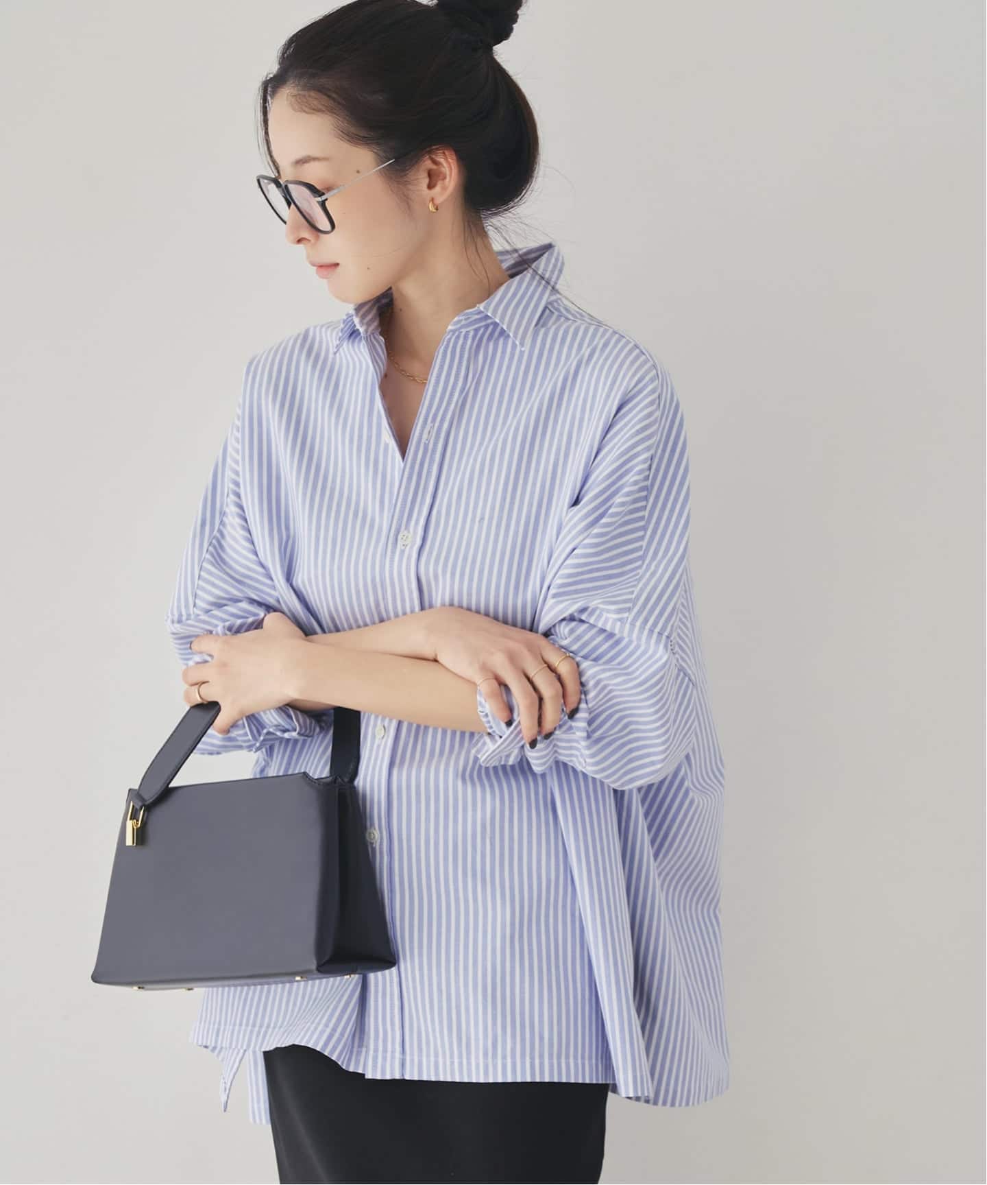 追加予約》Light OX Poncho シャツ 2（シャツ／ブラウス）｜Plage