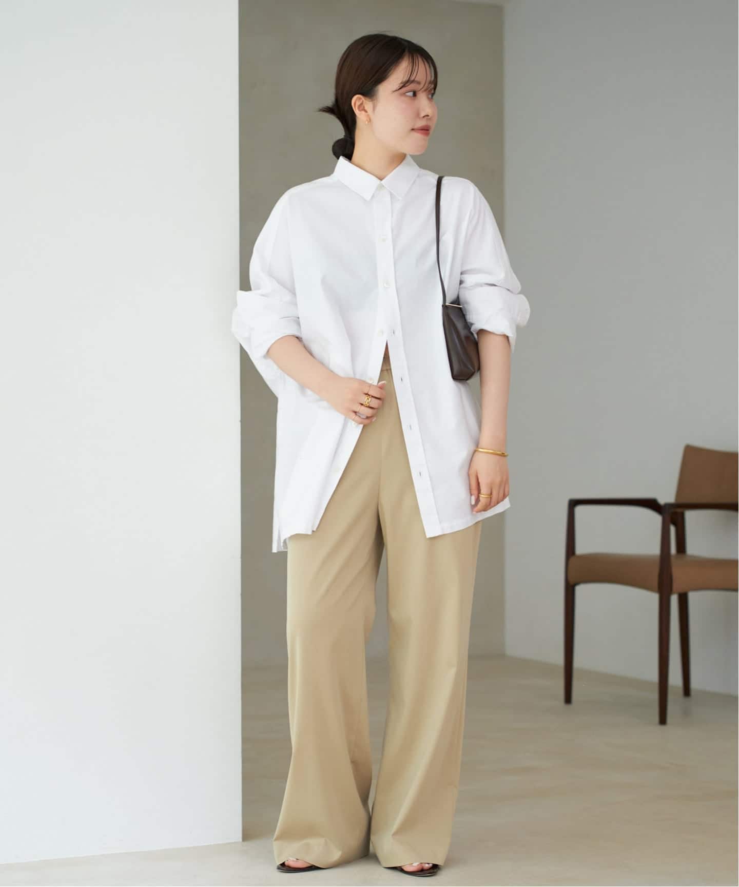 一部カラーWEB限定追加》Light OX Poncho シャツ 3（シャツ／ブラウス