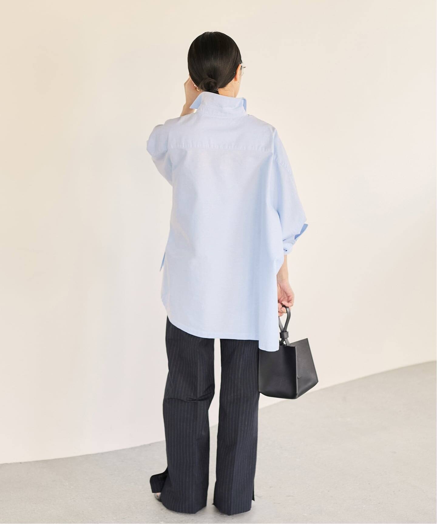 追加予約》OX Poncho シャツ（シャツ／ブラウス）｜Plage（プラージュ