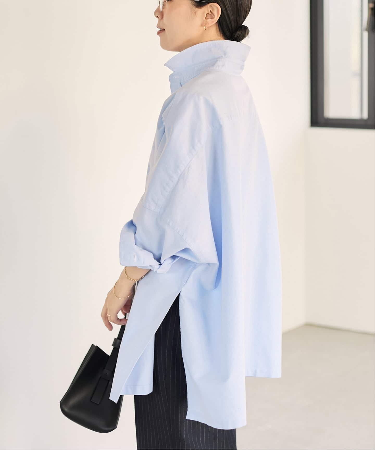 追加予約》OX Poncho シャツ（シャツ／ブラウス）｜Plage（プラージュ