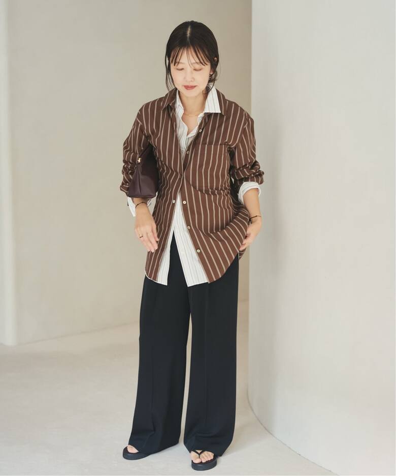 5stripe adjust シャツ（シャツ／ブラウス）｜Plage（プラージュ）の 