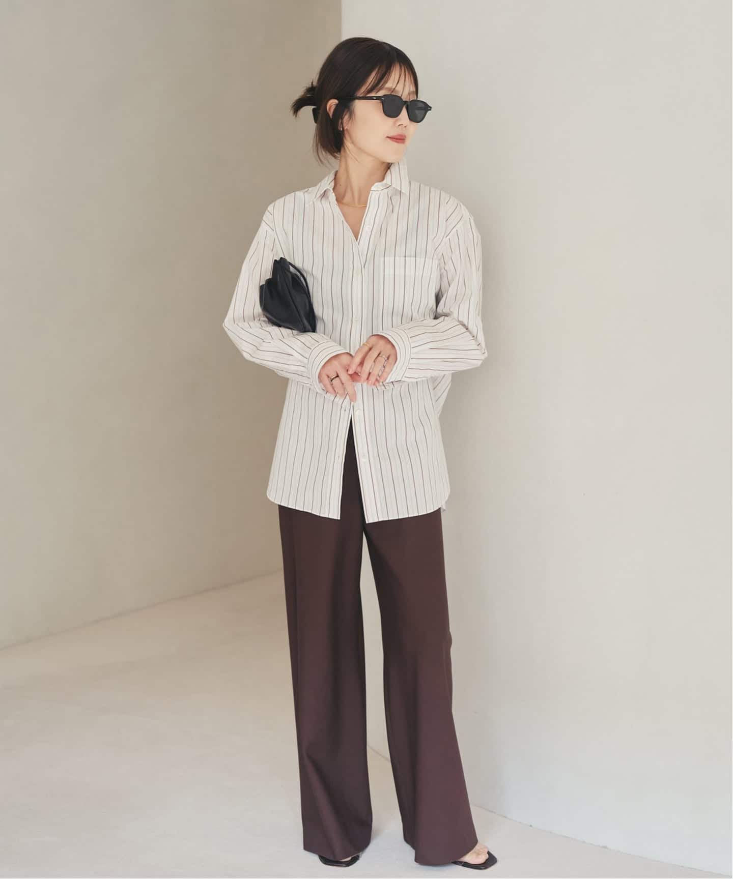 5stripe adjust シャツ（シャツ／ブラウス）｜Plage（プラージュ）の