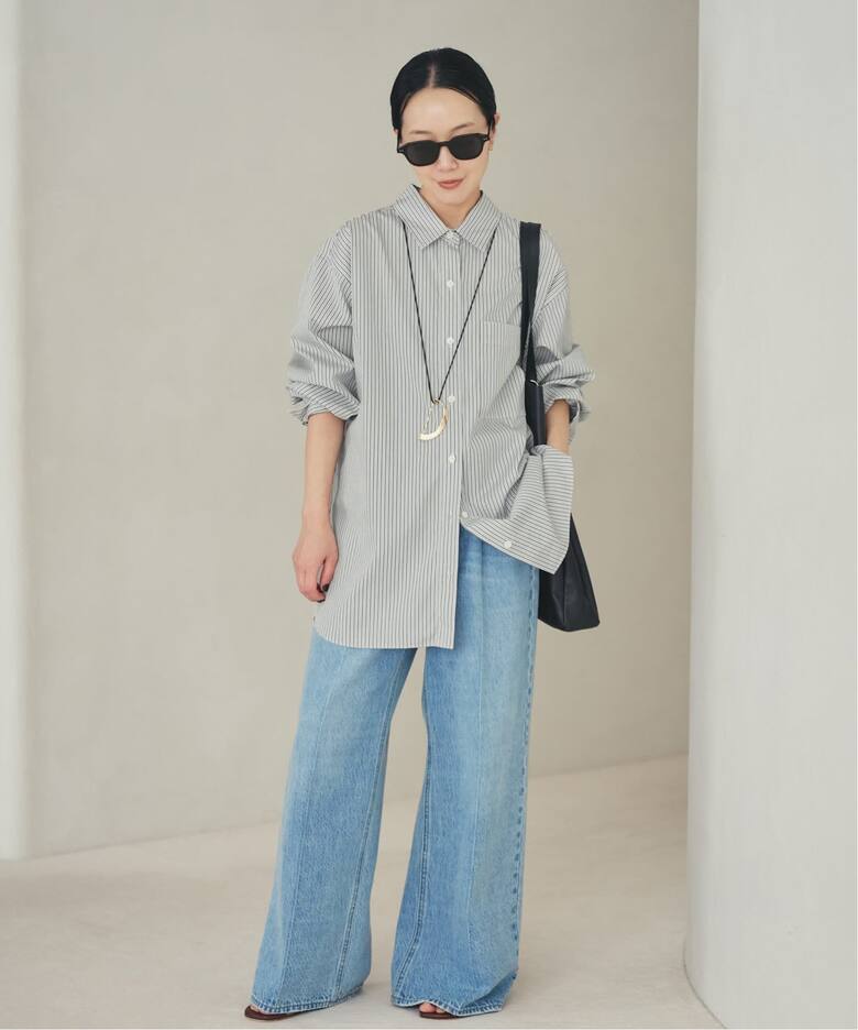 5stripe adjust シャツ（シャツ／ブラウス）｜Plage（プラージュ）の 
